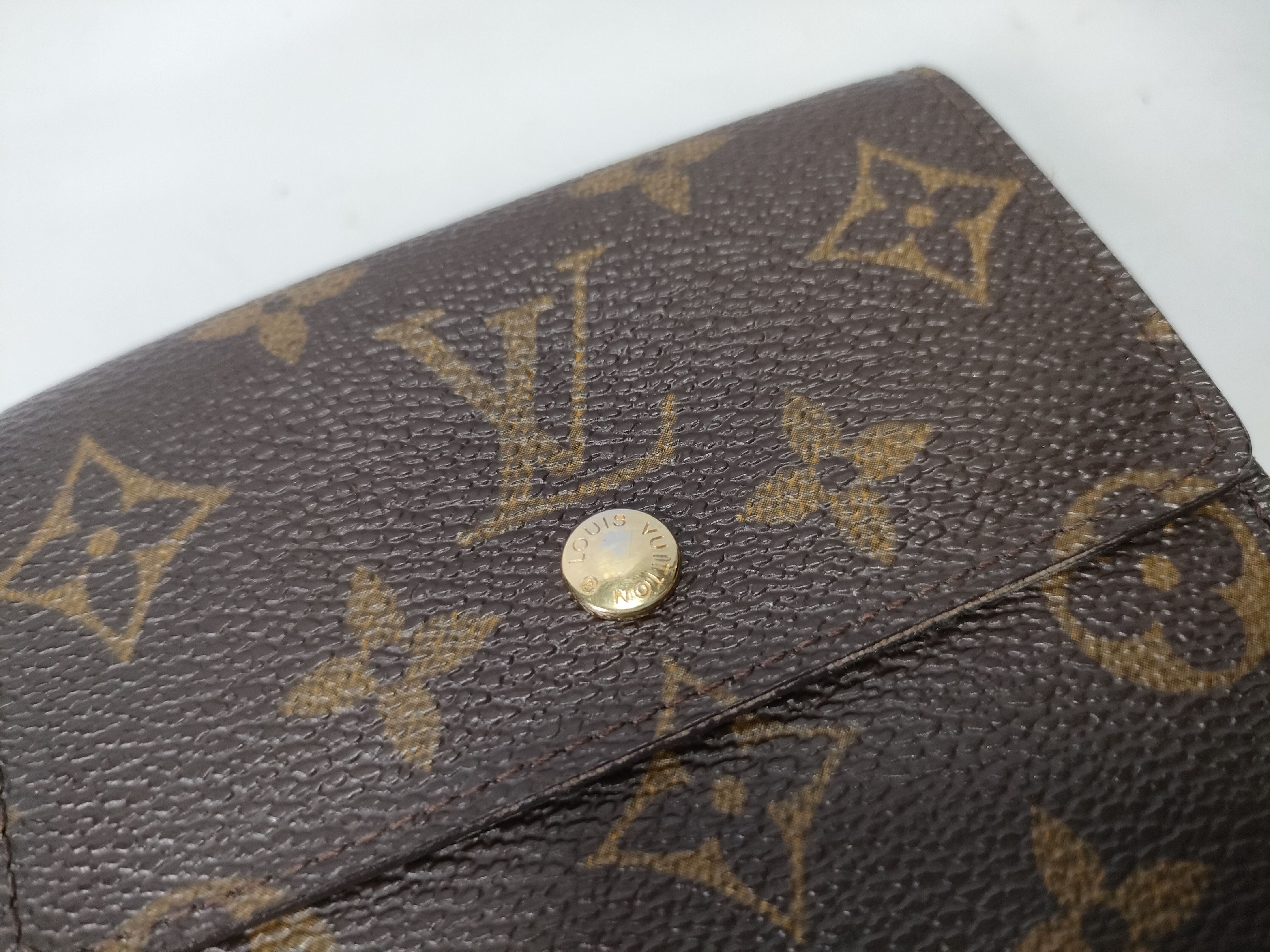 Monogram Louis Vuitton Double Snap Wallet — view 7