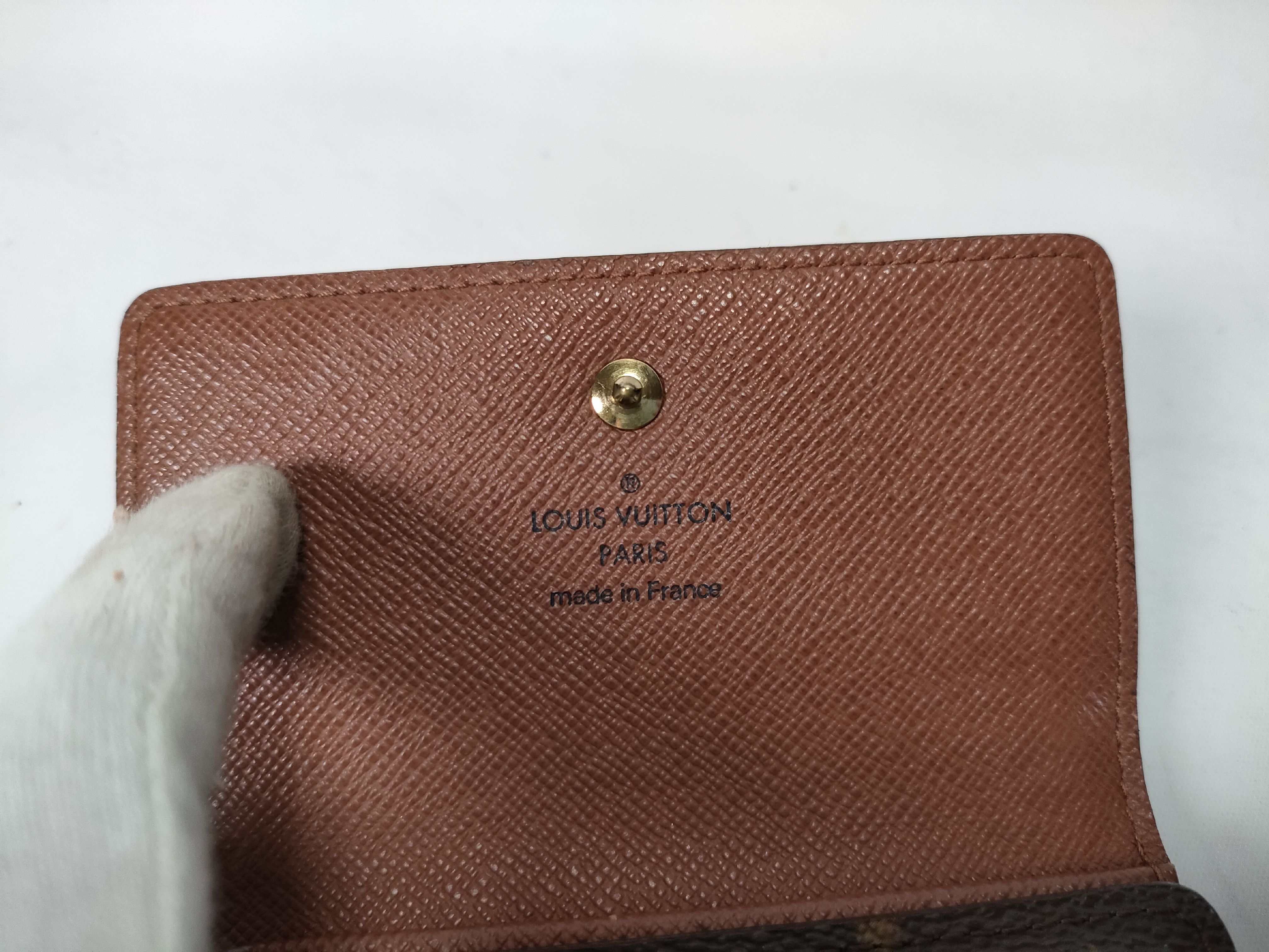 Monogram Louis Vuitton Double Snap Wallet — view 9