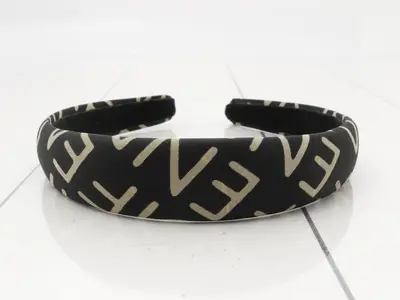 Other line: Accessories, Headbands, Logo Print, Black