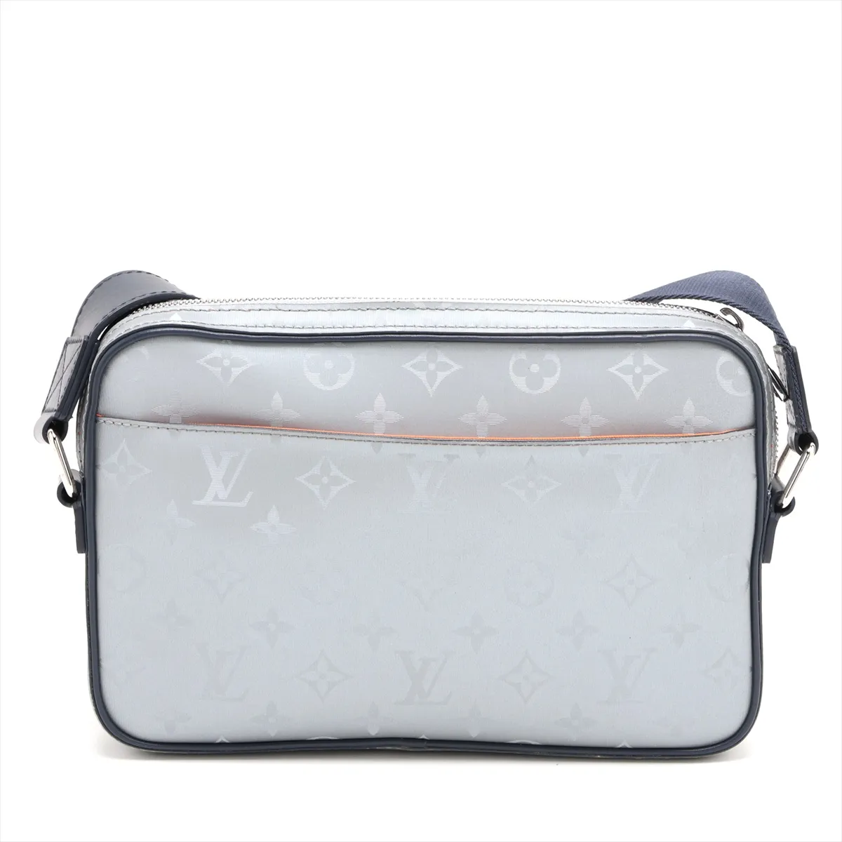 Monogram Satellite Alpha Messenger M44169 CA2188 Silver — view 2