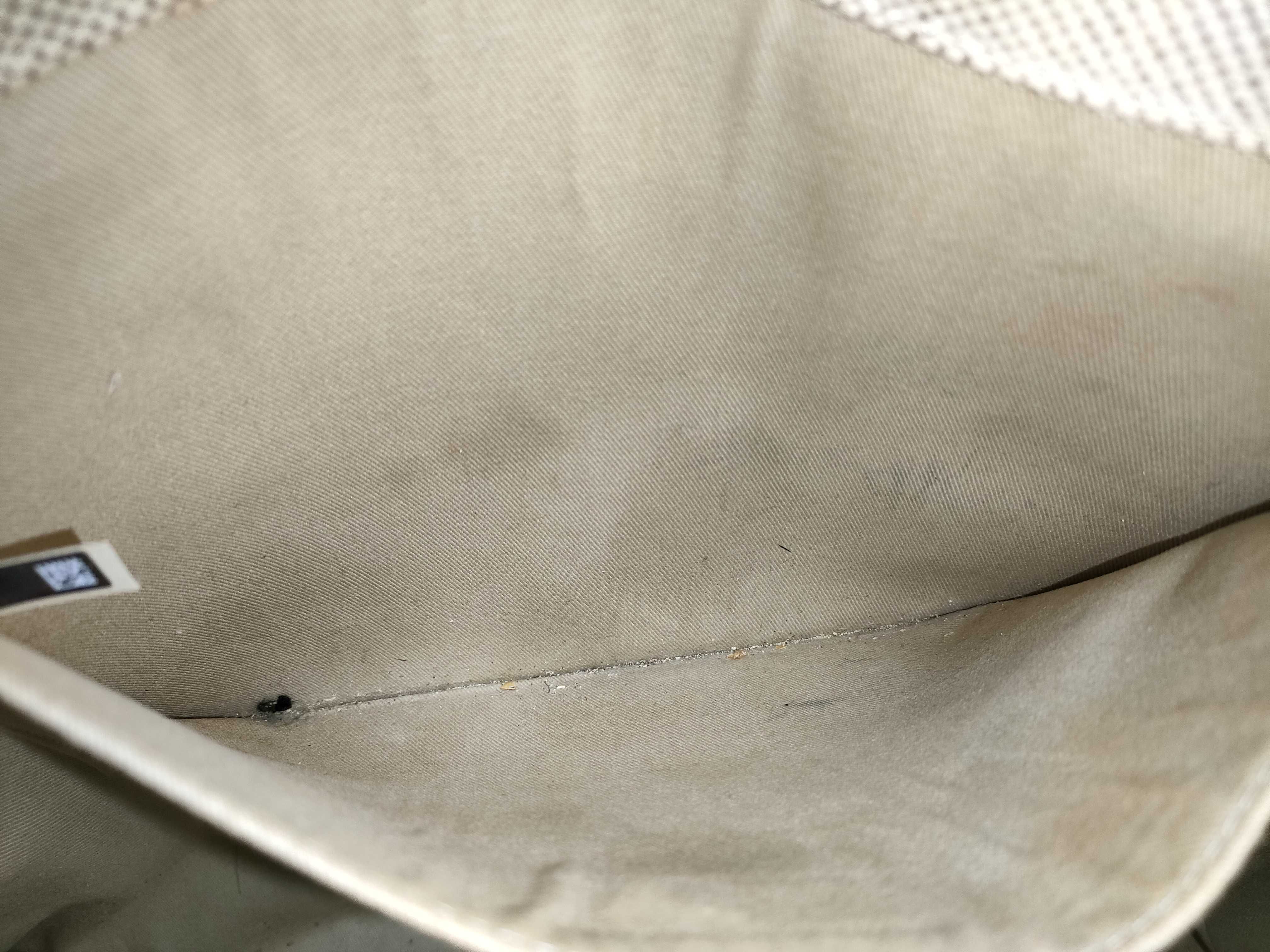 DU-Chloé Woody Large Canvas Tote Bag Beige — view 10
