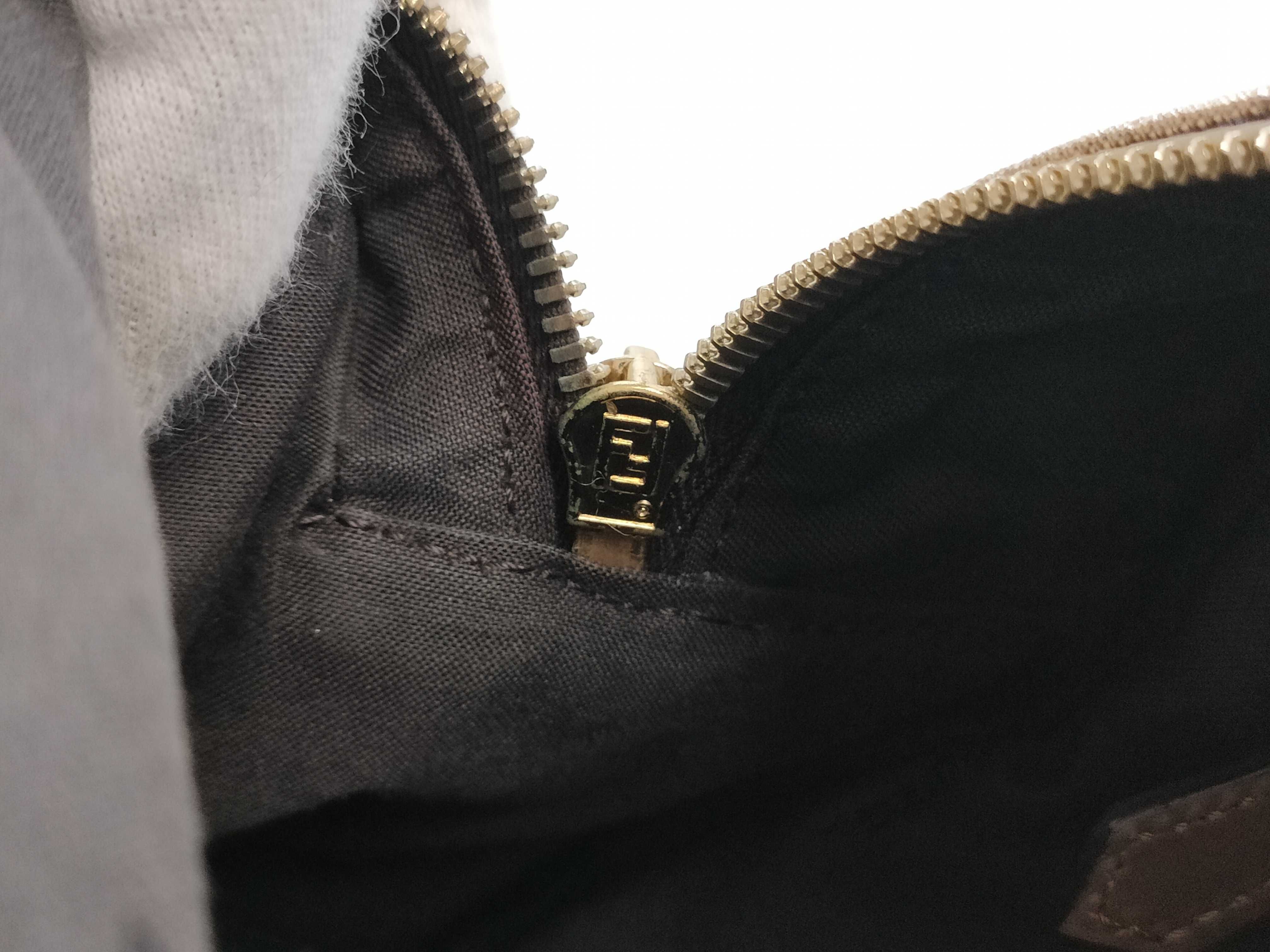 Zucca pattern Fendi backpack Mania Fila collaboration brown backpack — view 14