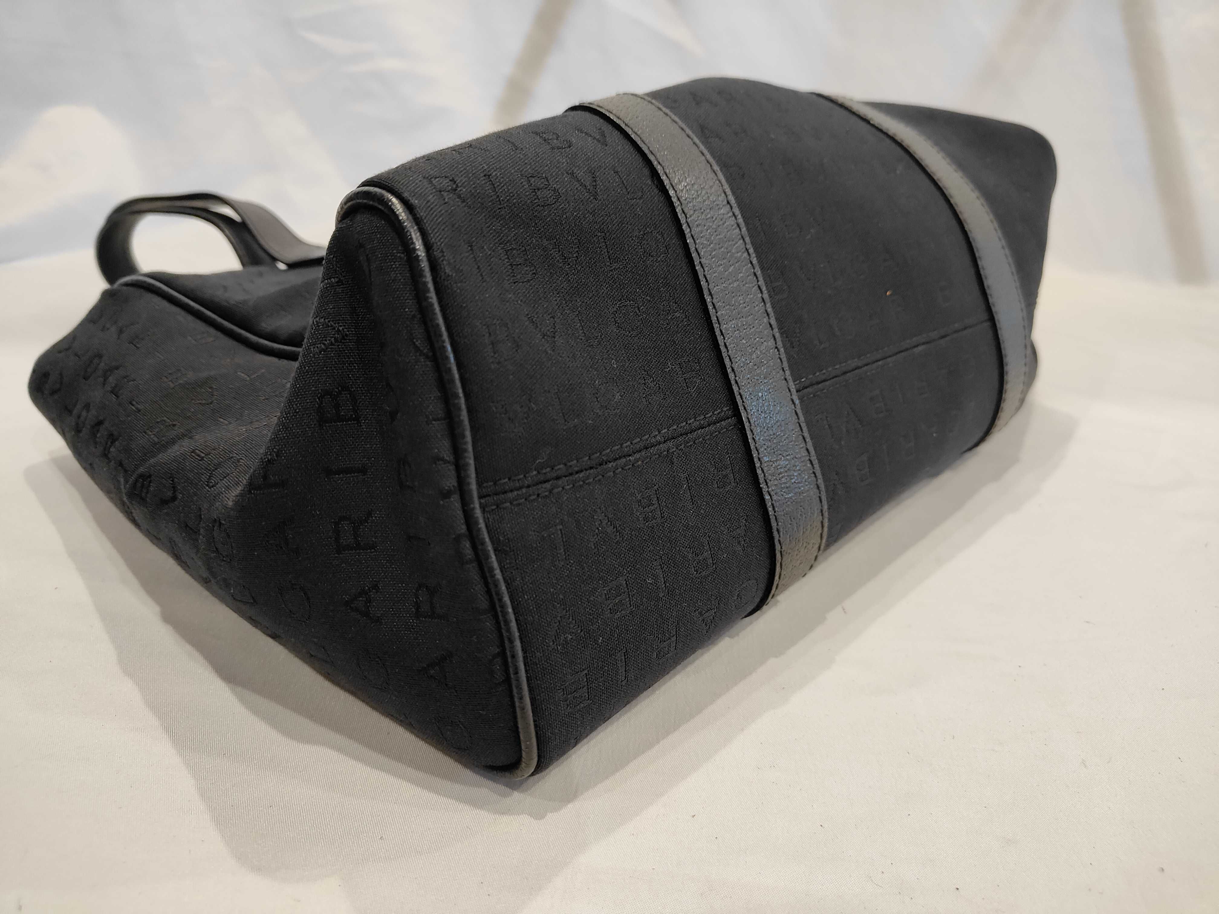 Logomania Bulgari Canvas Logomania Handbag Tote Bag — view 4