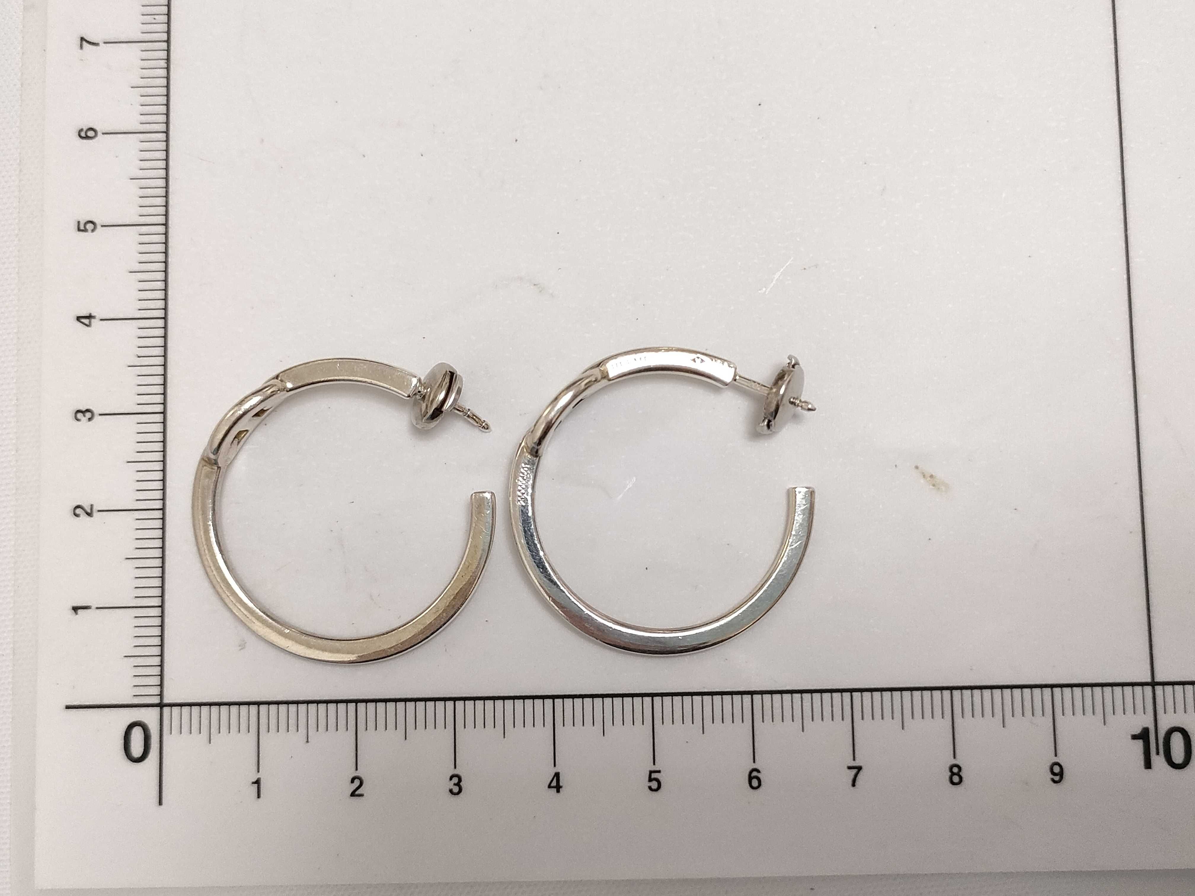Chaine d'Ancre Hoop Earrings, SV925, 8.5g — view 10
