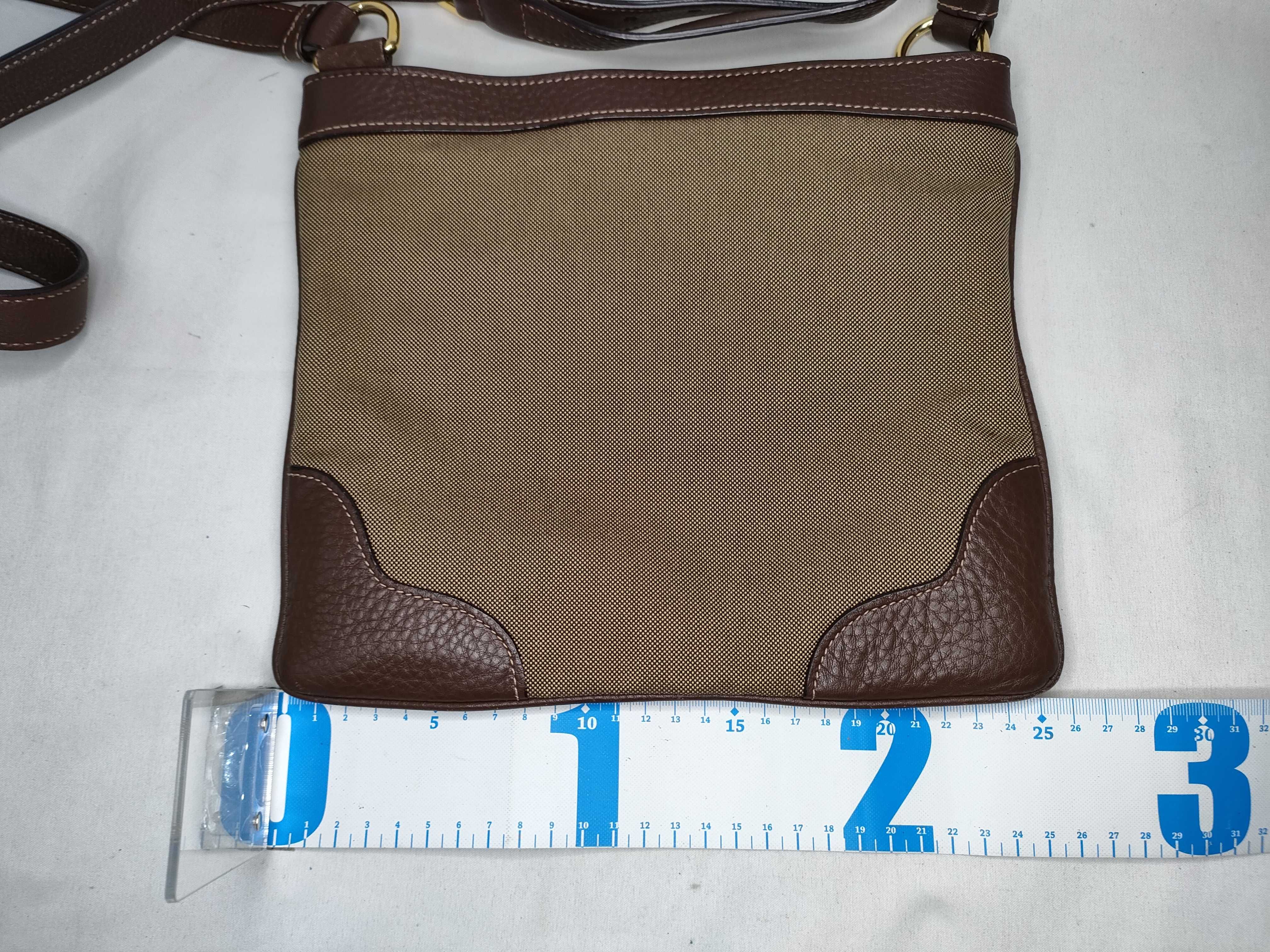 Logo Jacquard Canvas Crossbody Bag (Shoulder Bag) — view 2