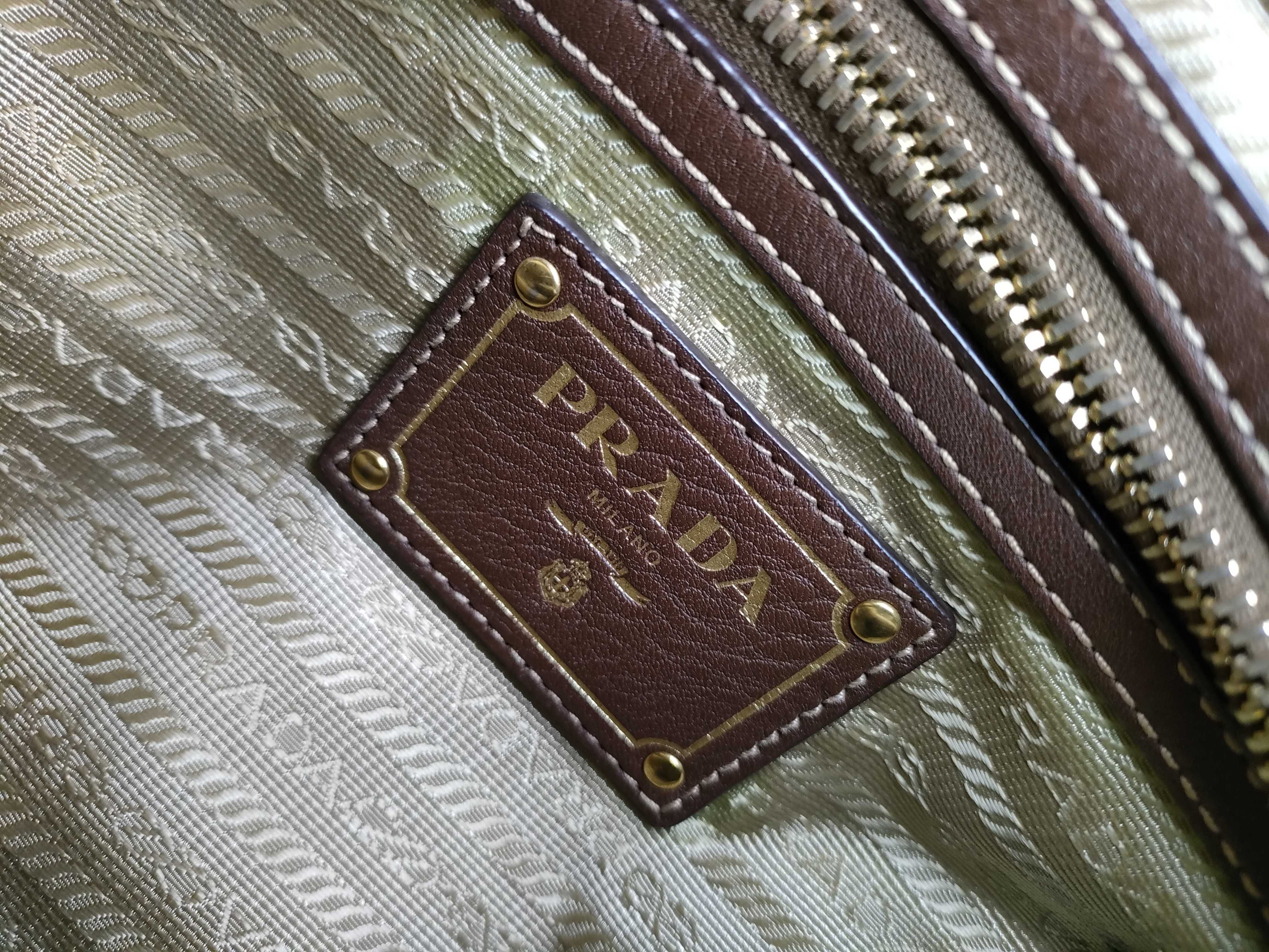 Logo Jacquard Canvas Crossbody Bag (Shoulder Bag) — view 11
