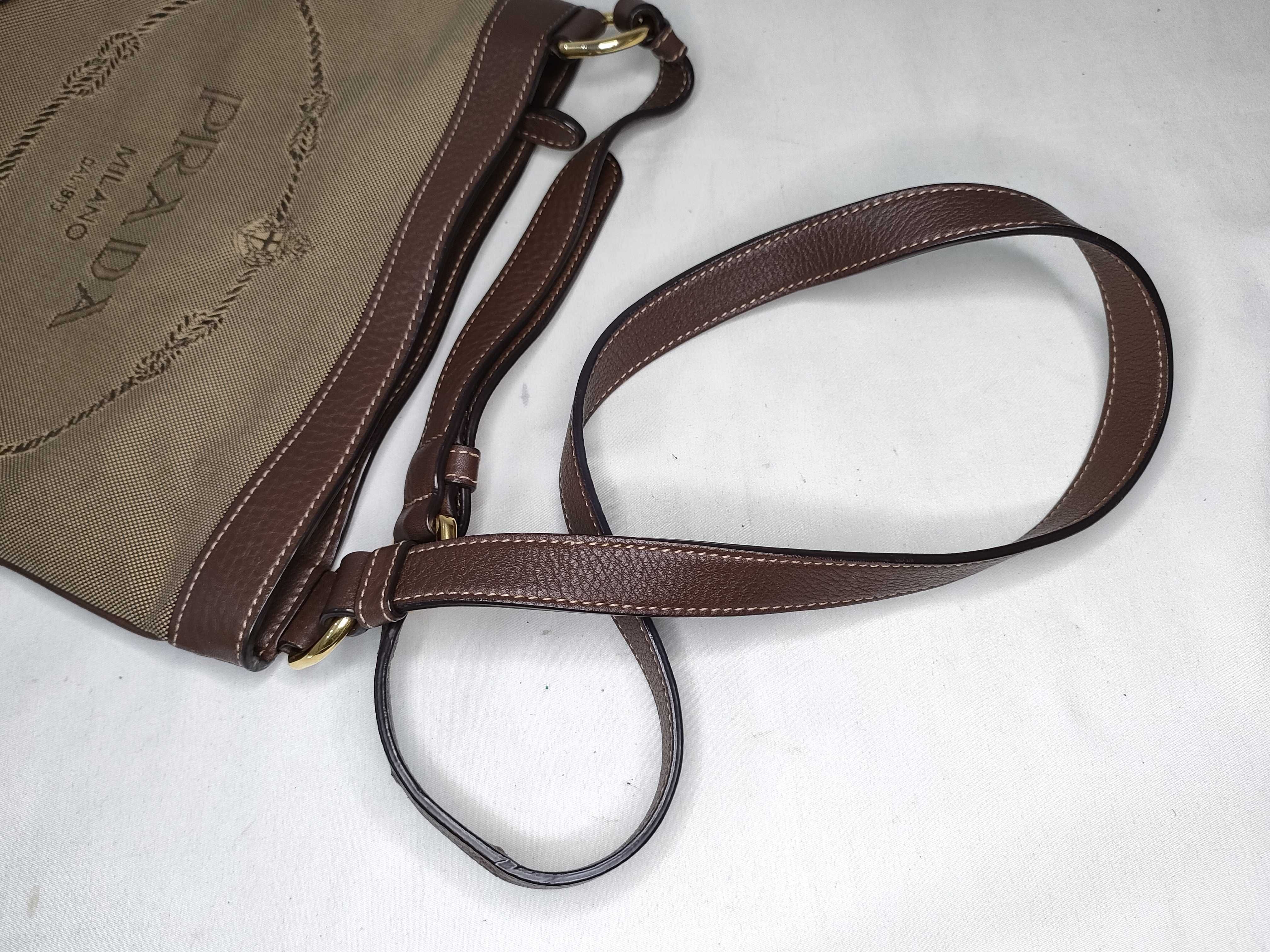 Logo Jacquard Canvas Crossbody Bag (Shoulder Bag) — view 3