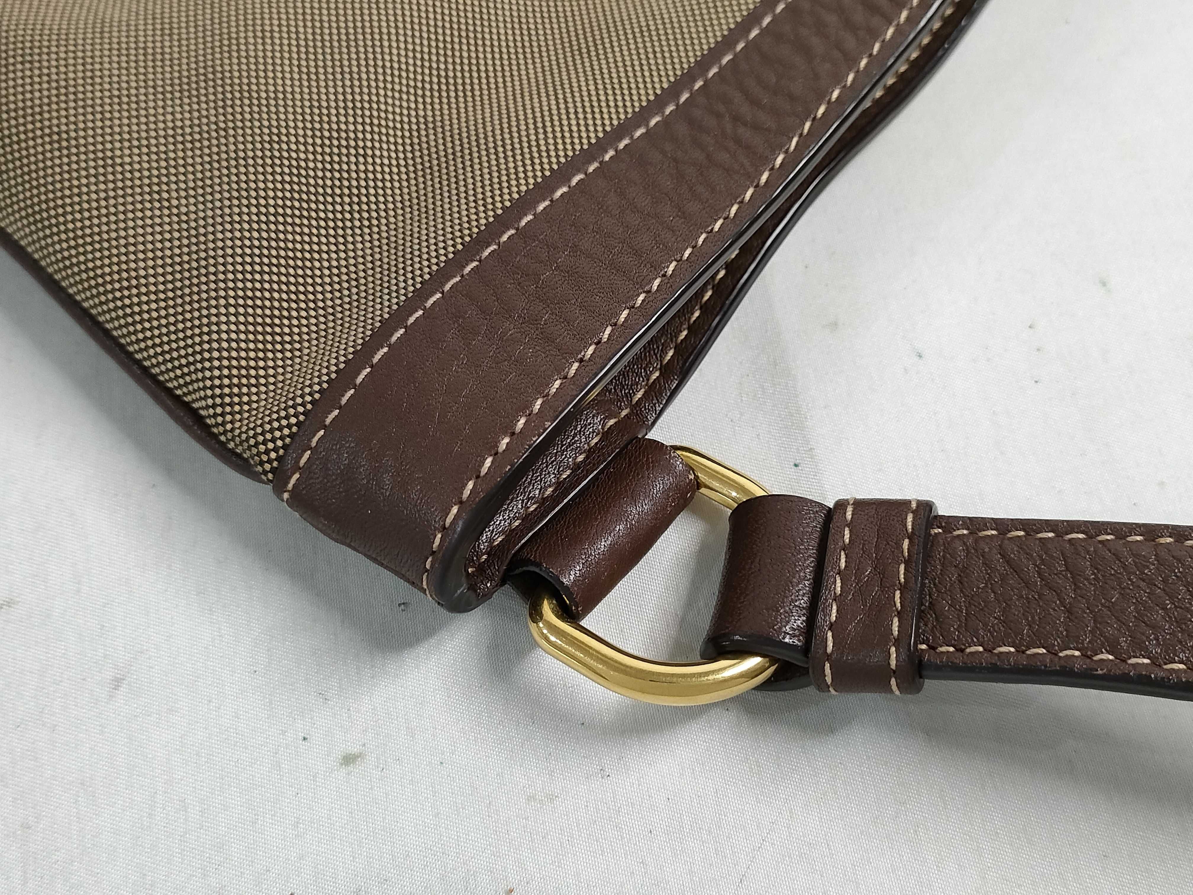 Logo Jacquard Canvas Crossbody Bag (Shoulder Bag) — view 5