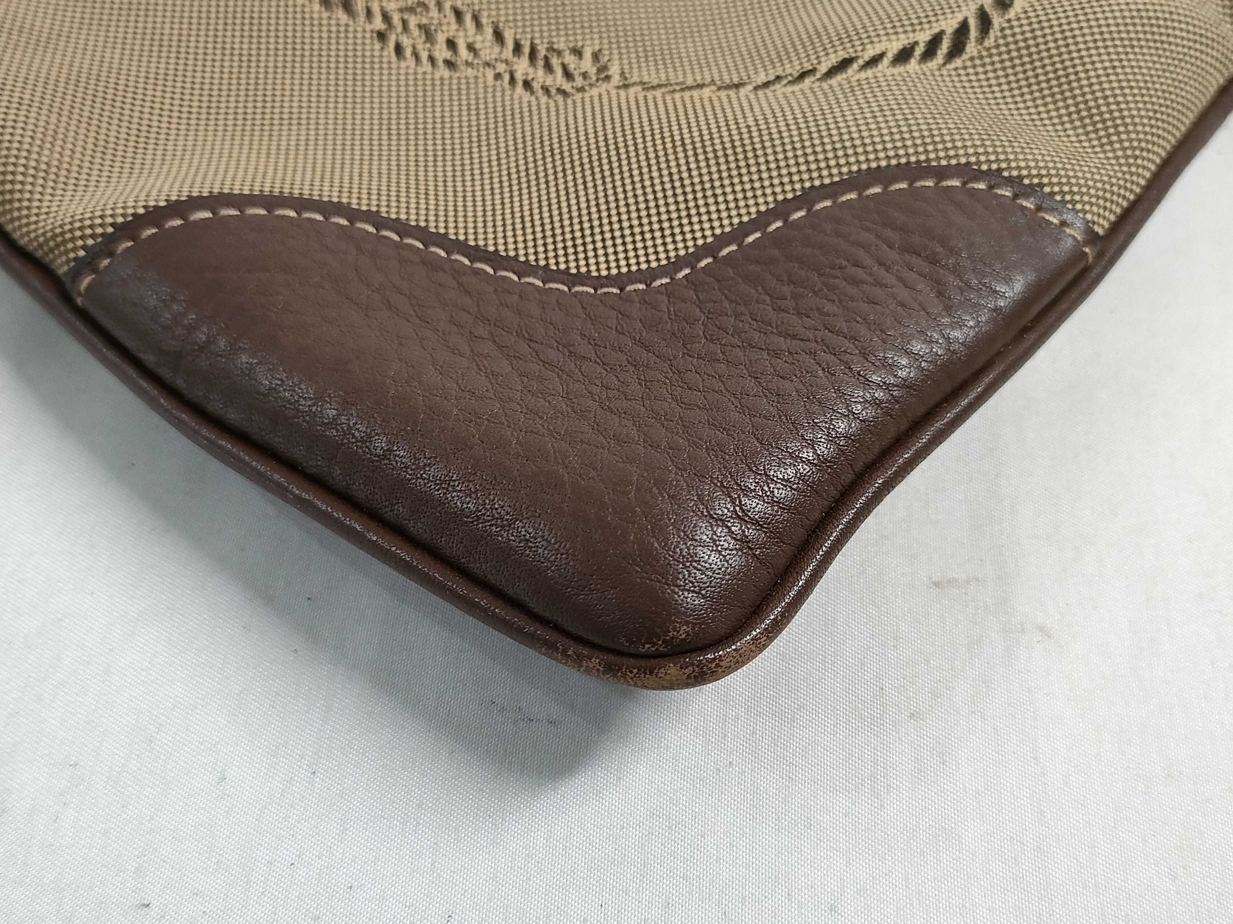 Logo Jacquard Canvas Crossbody Bag (Shoulder Bag) — view 6