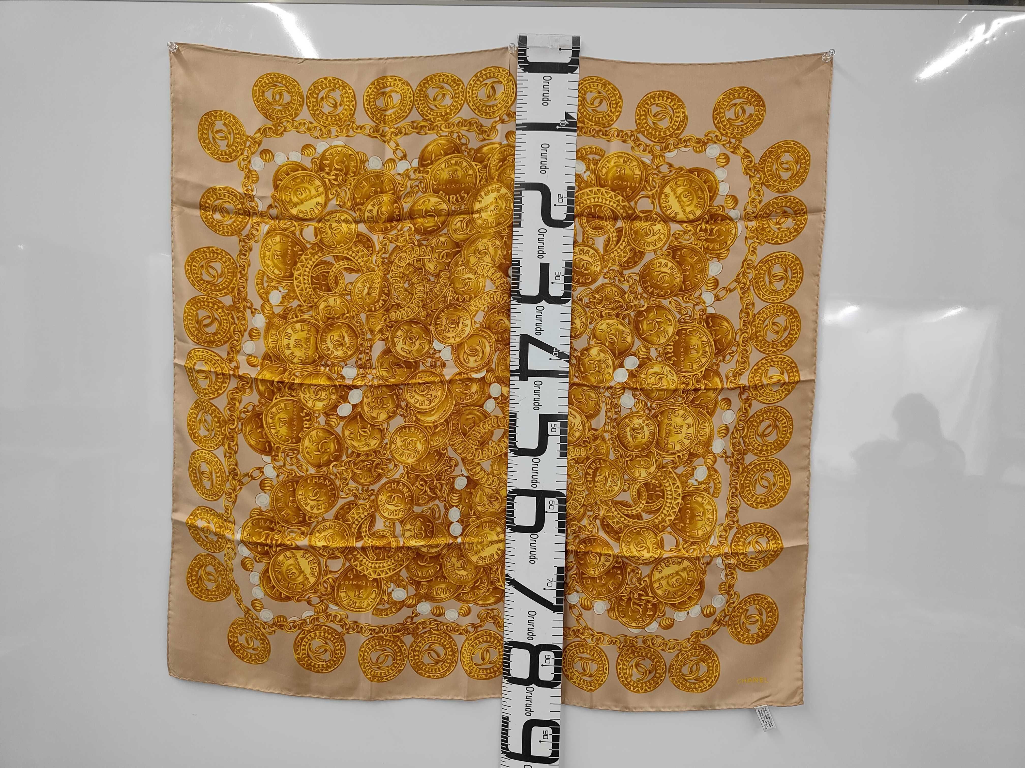 with tag, 31 RUE CAMBON large silk scarf, other accessories. — view 2