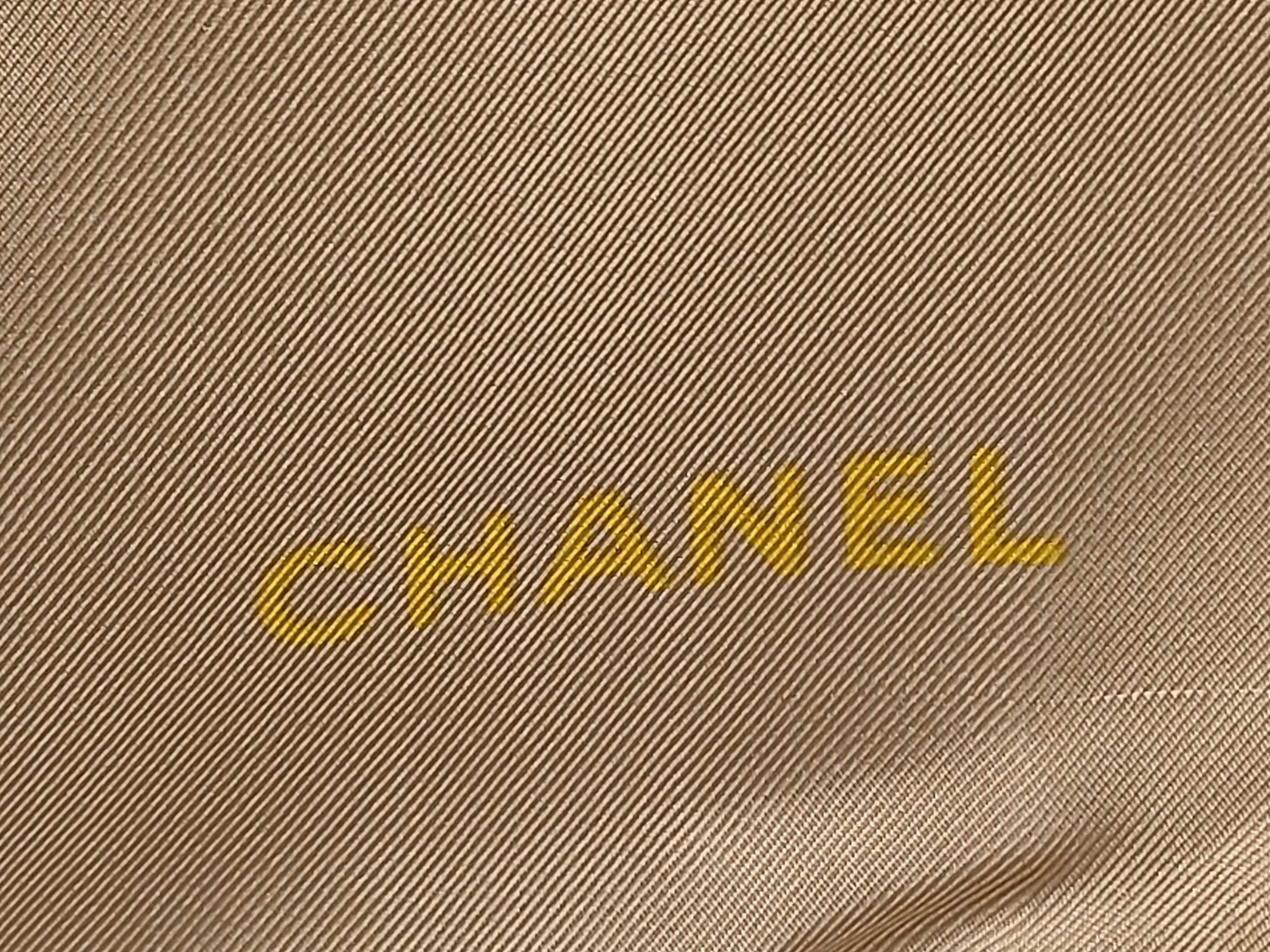 with tag, 31 RUE CAMBON large silk scarf, other accessories. — view 3