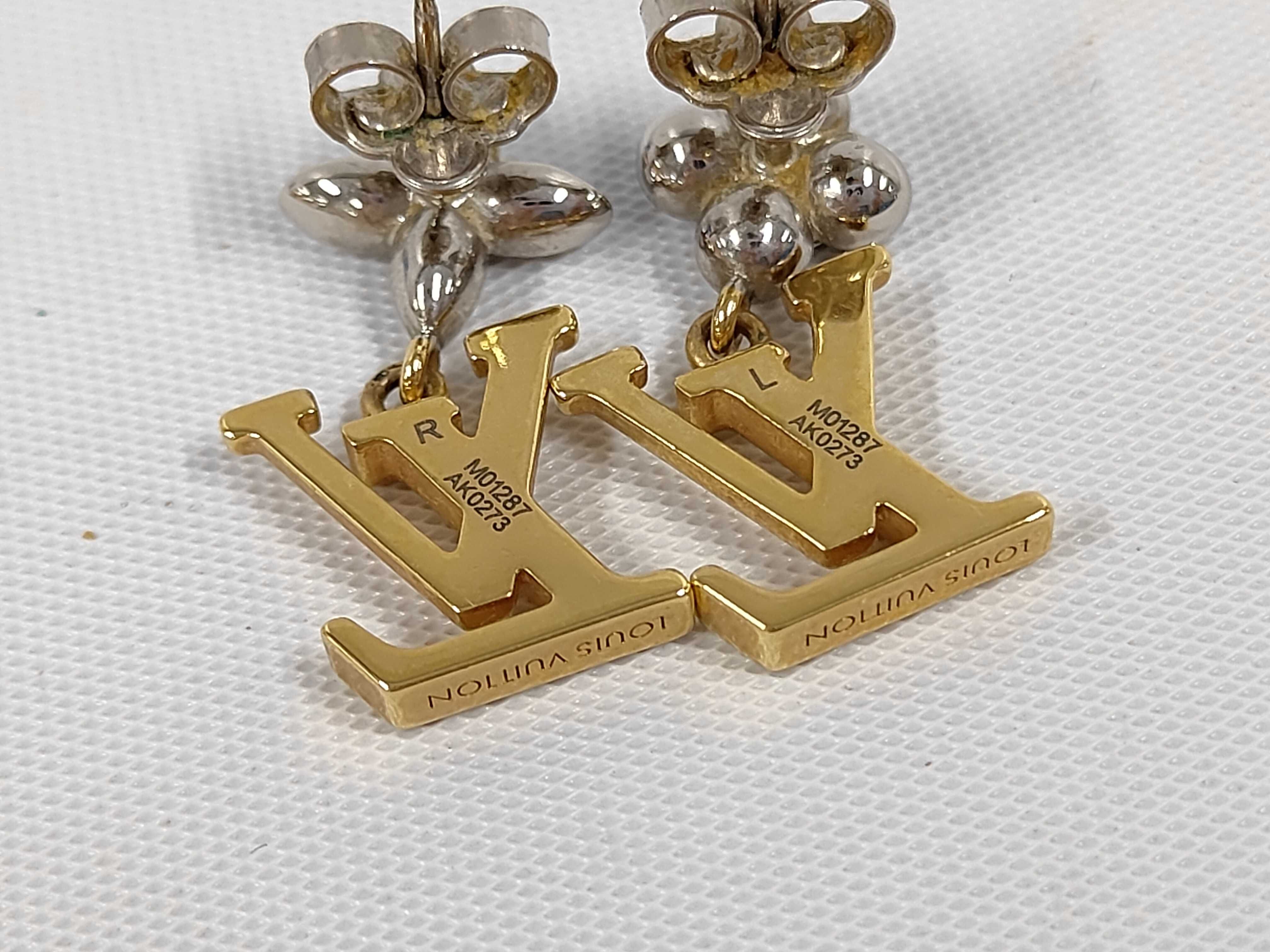 Earrings - Pendant - LV Iconic Flower Earrings — view 3