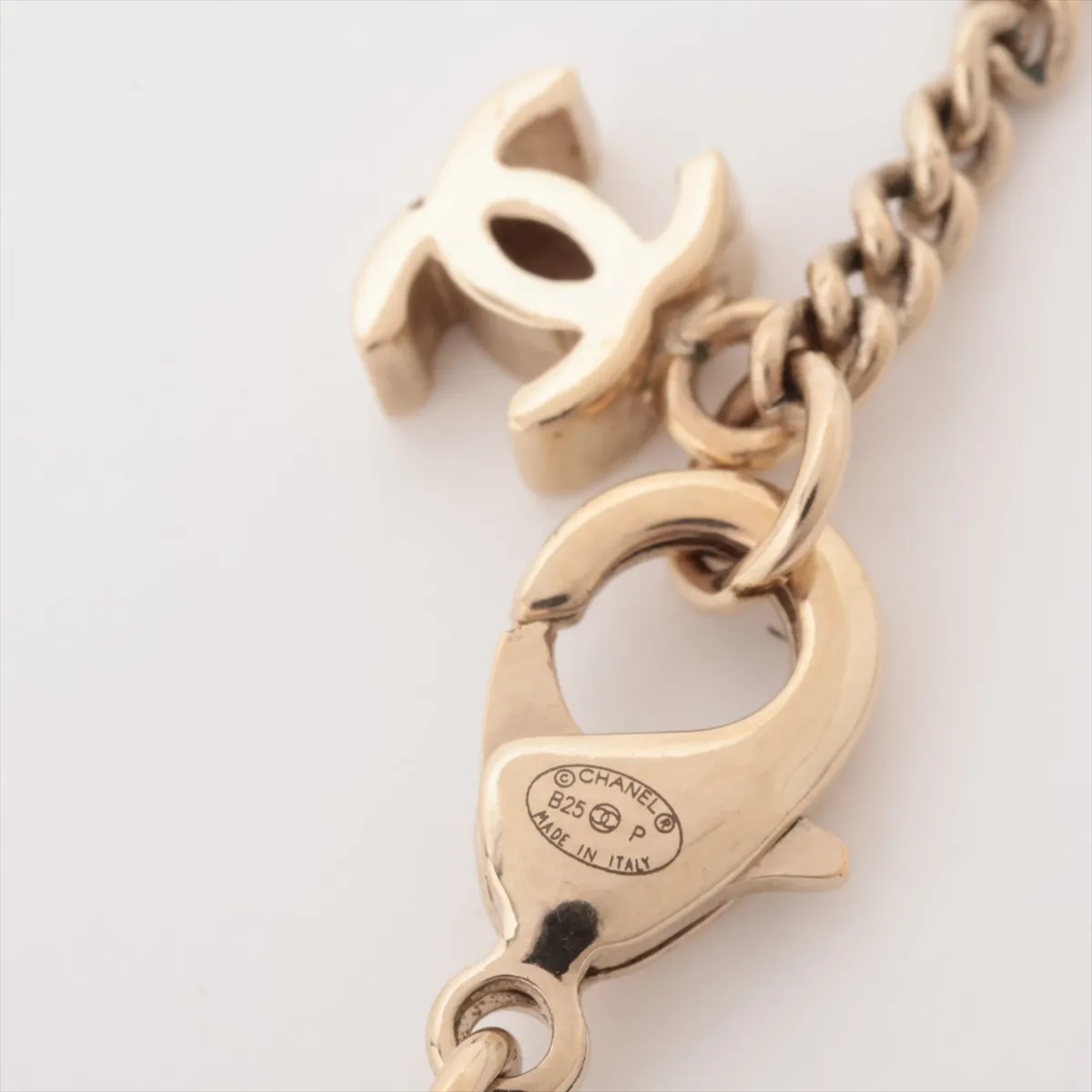 Cocomark Heart B25P Necklace GP x Rhinestone Gold — view 4