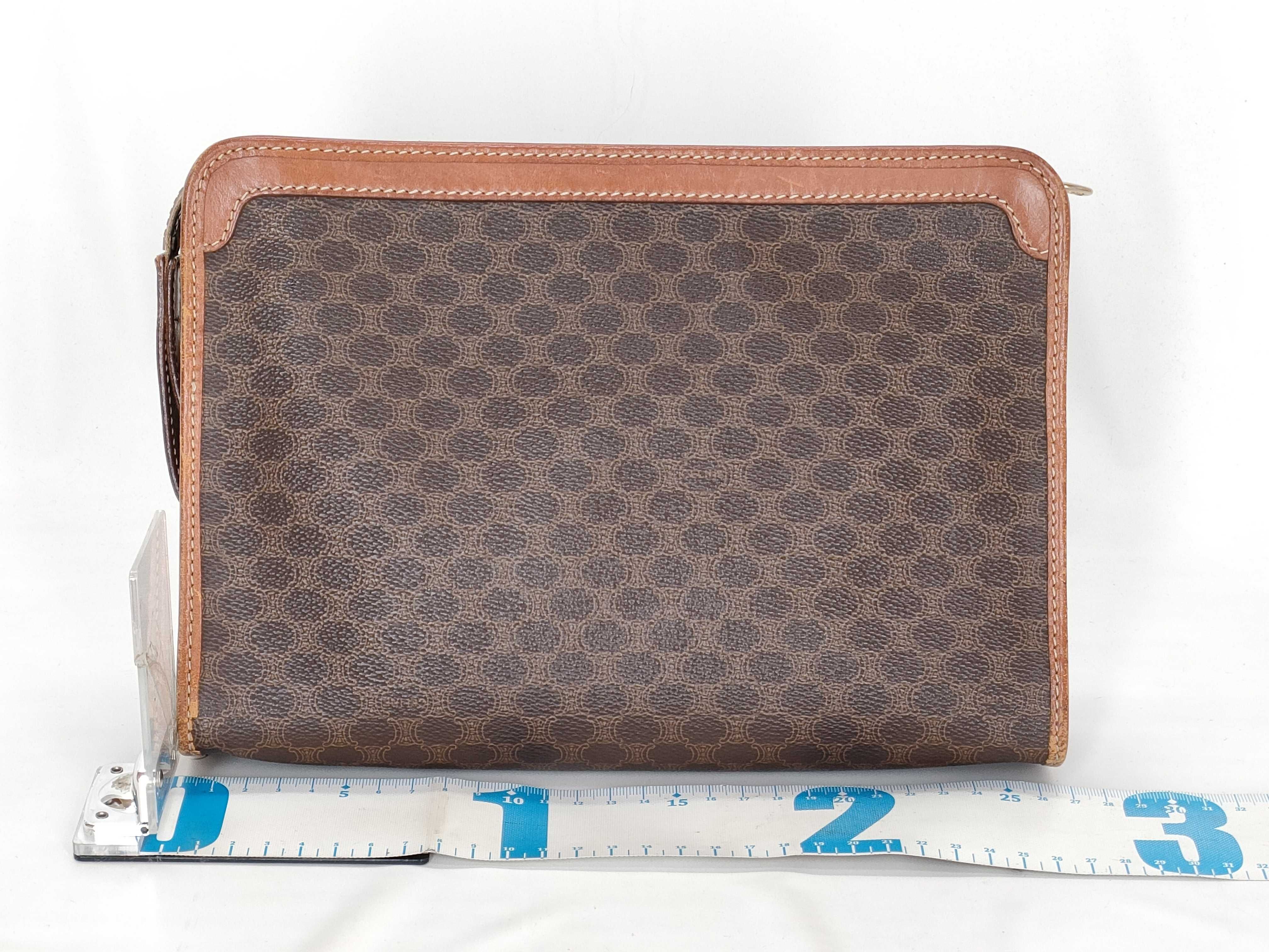 Macadam Triomphe Pouch Clutch Bag — view 2