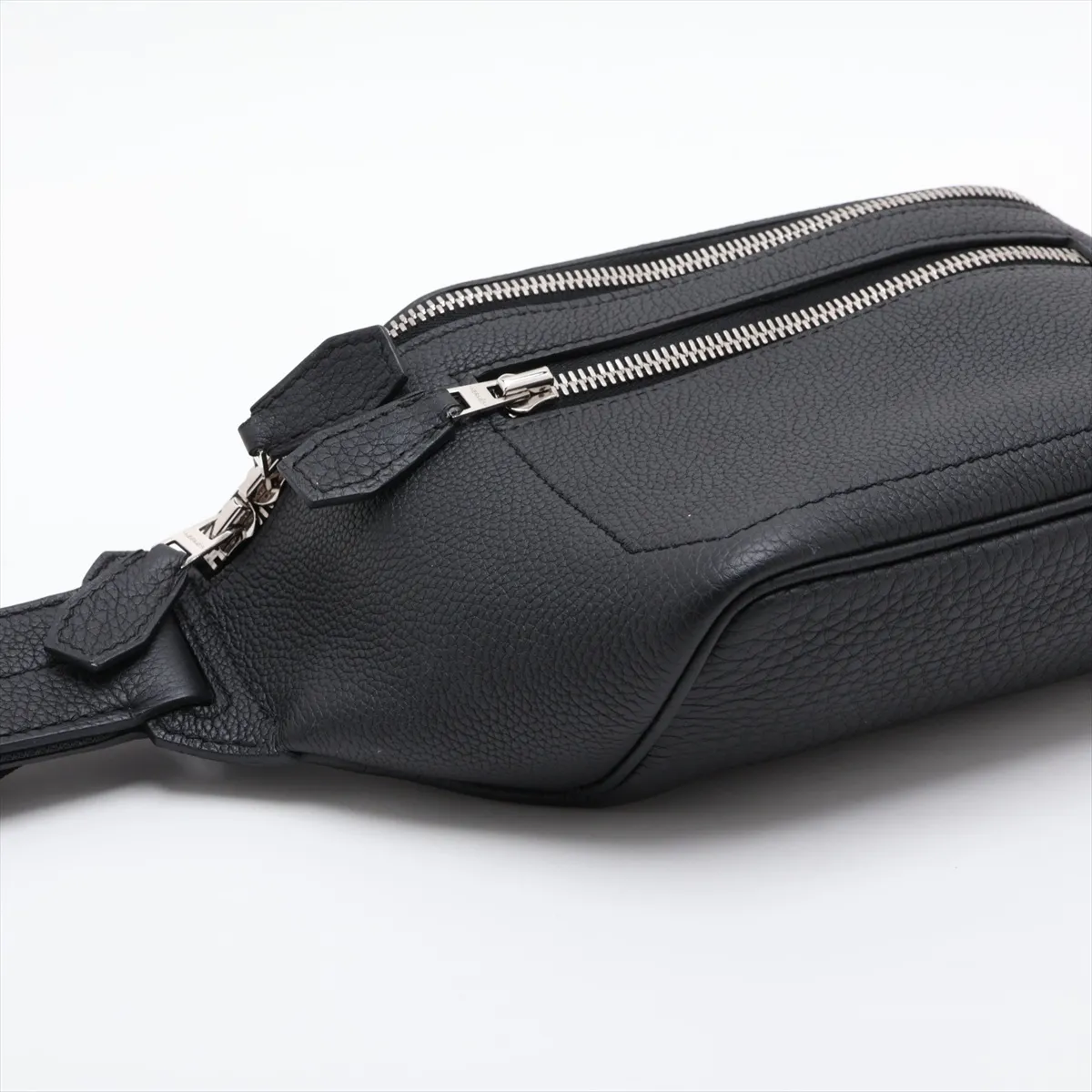 Cityslide Cross PM Taurillon Cristóbal Black Silver Hardware D:2019 — view 4