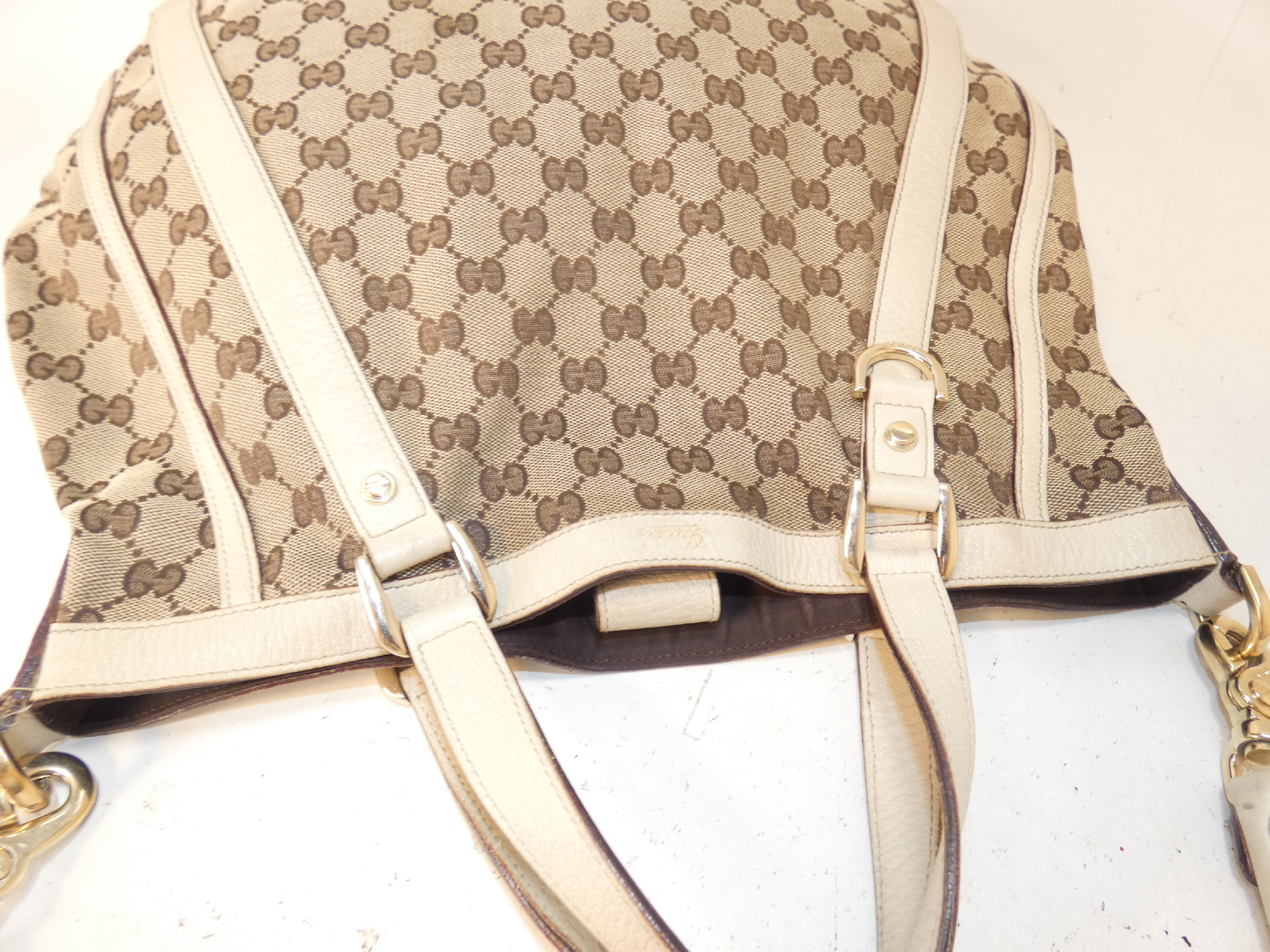 2-way GG canvas handbag — view 3