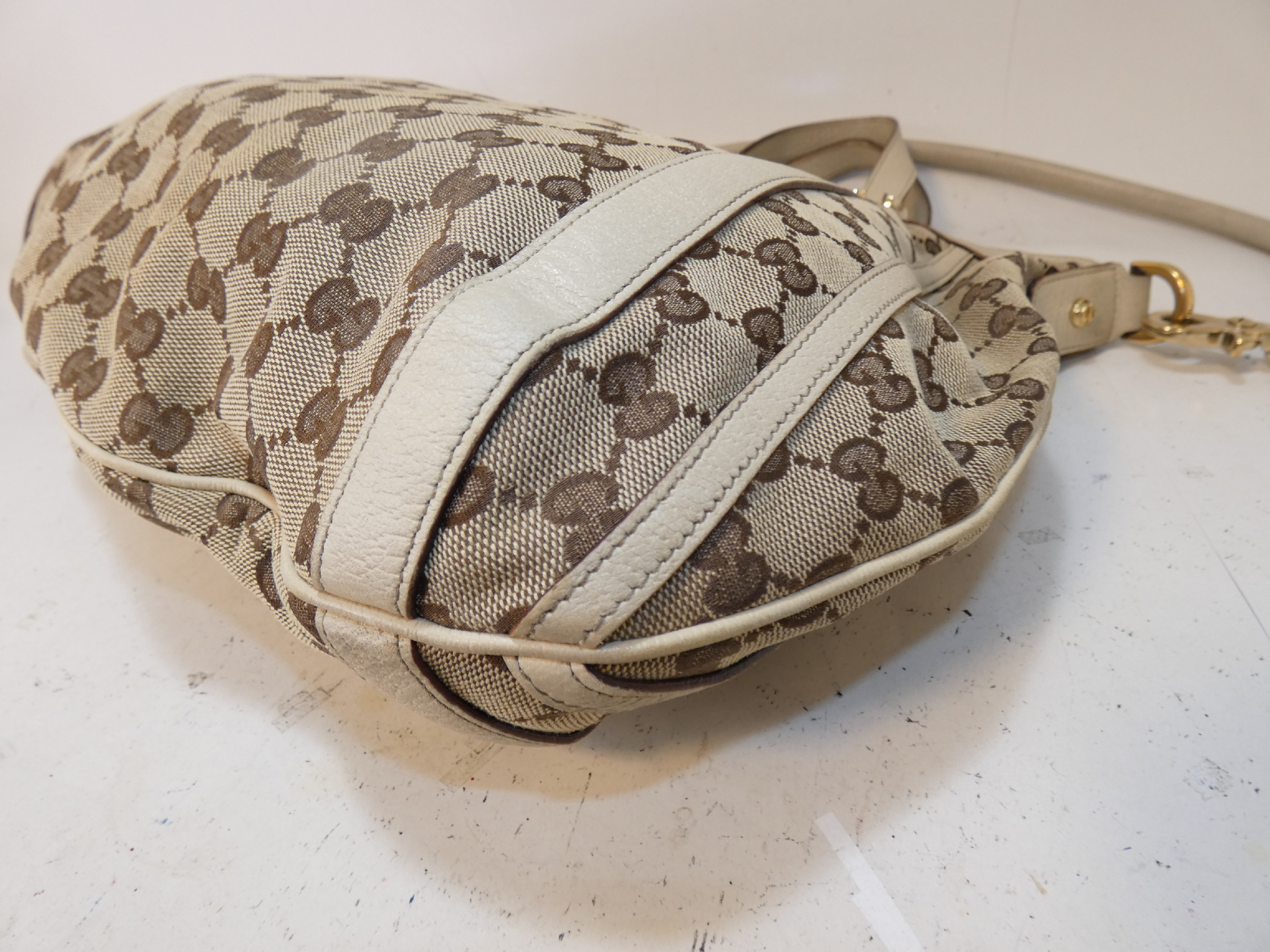 2-way GG canvas handbag — view 8