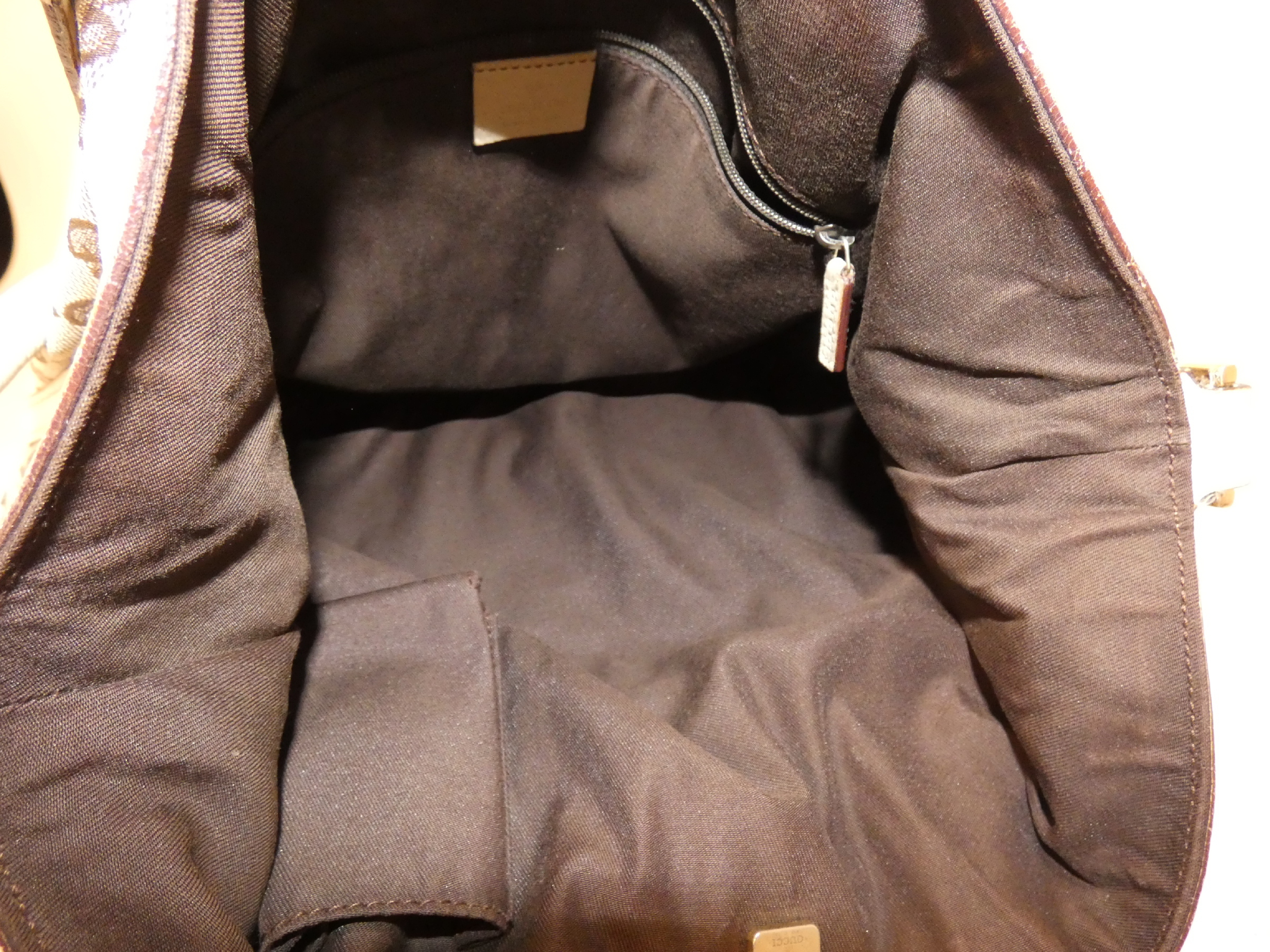 2-way GG canvas handbag — view 9