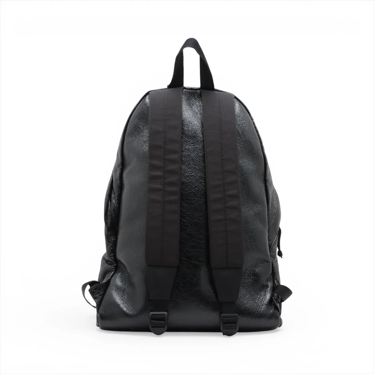 Explorer Leather Backpack/Rucksack, Black 503221 — view 2