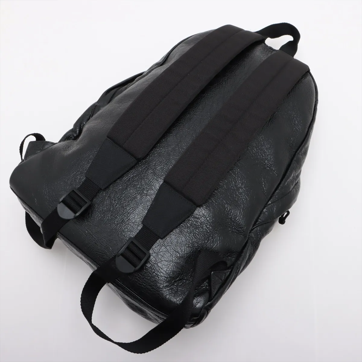 Explorer Leather Backpack/Rucksack, Black 503221 — view 5