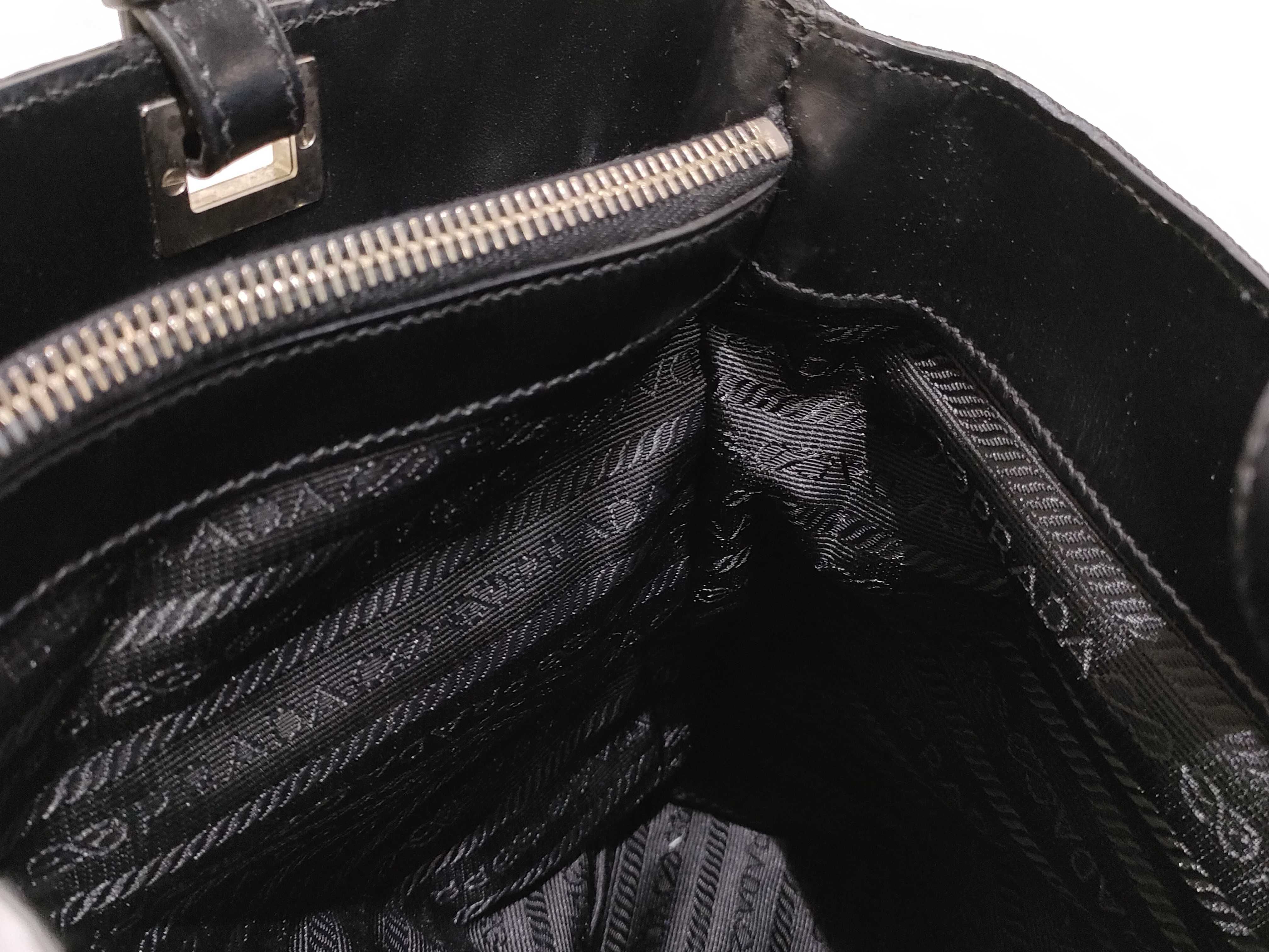 Nylon Prada Triangle Logo Nylon Handbag — view 11
