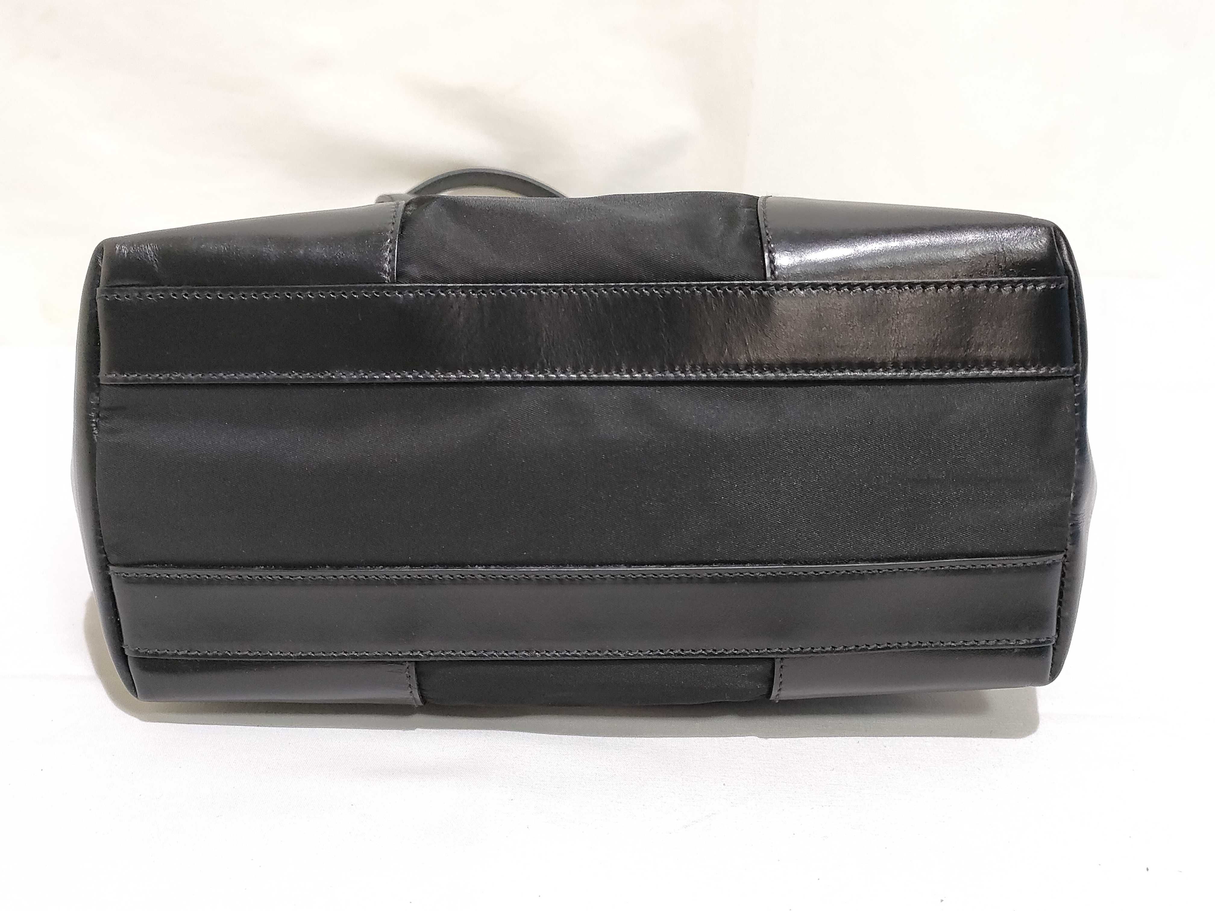 Nylon Prada Triangle Logo Nylon Handbag — view 7