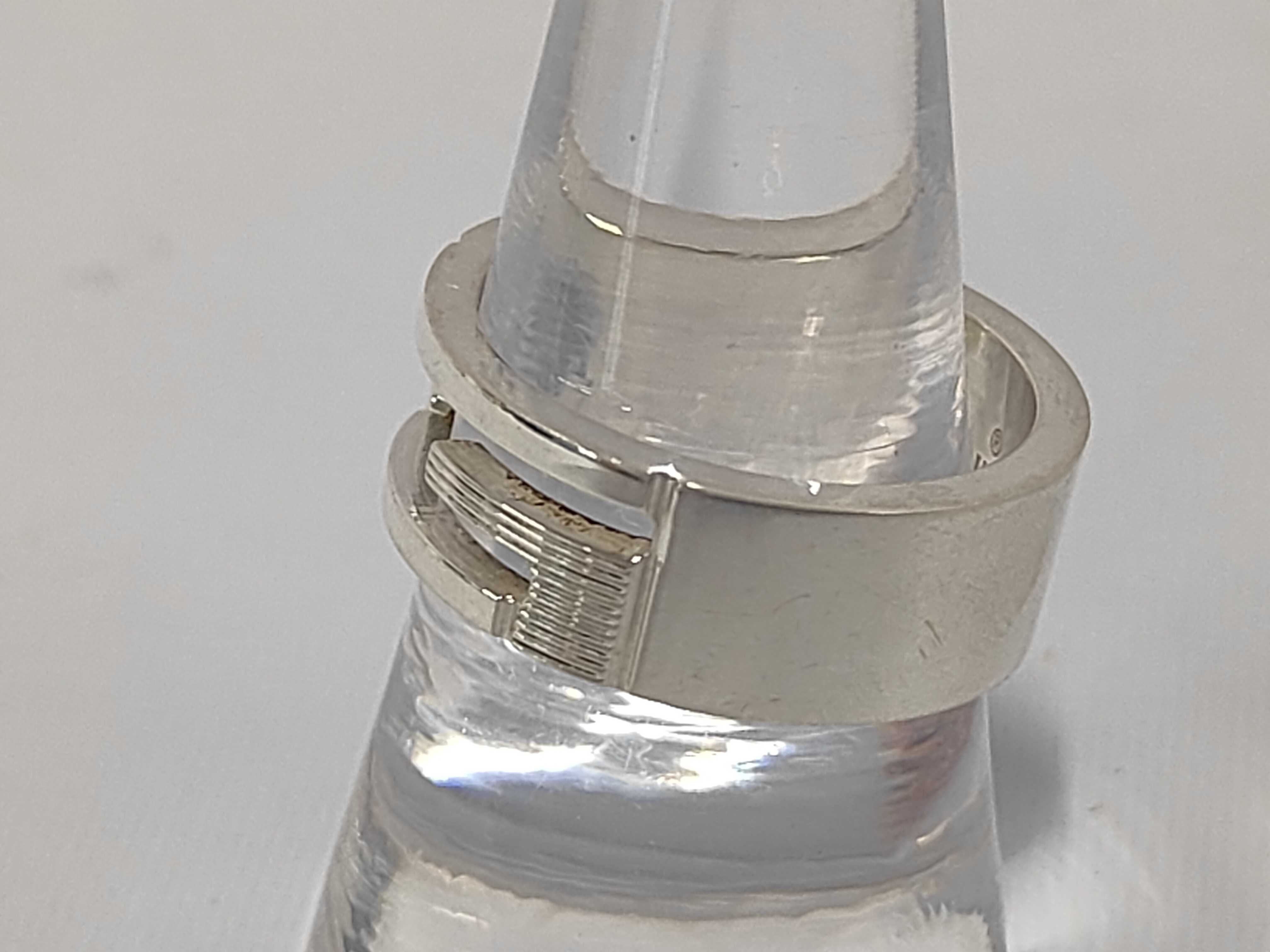 Branded G Sterling Silver 925 Ring — view 2