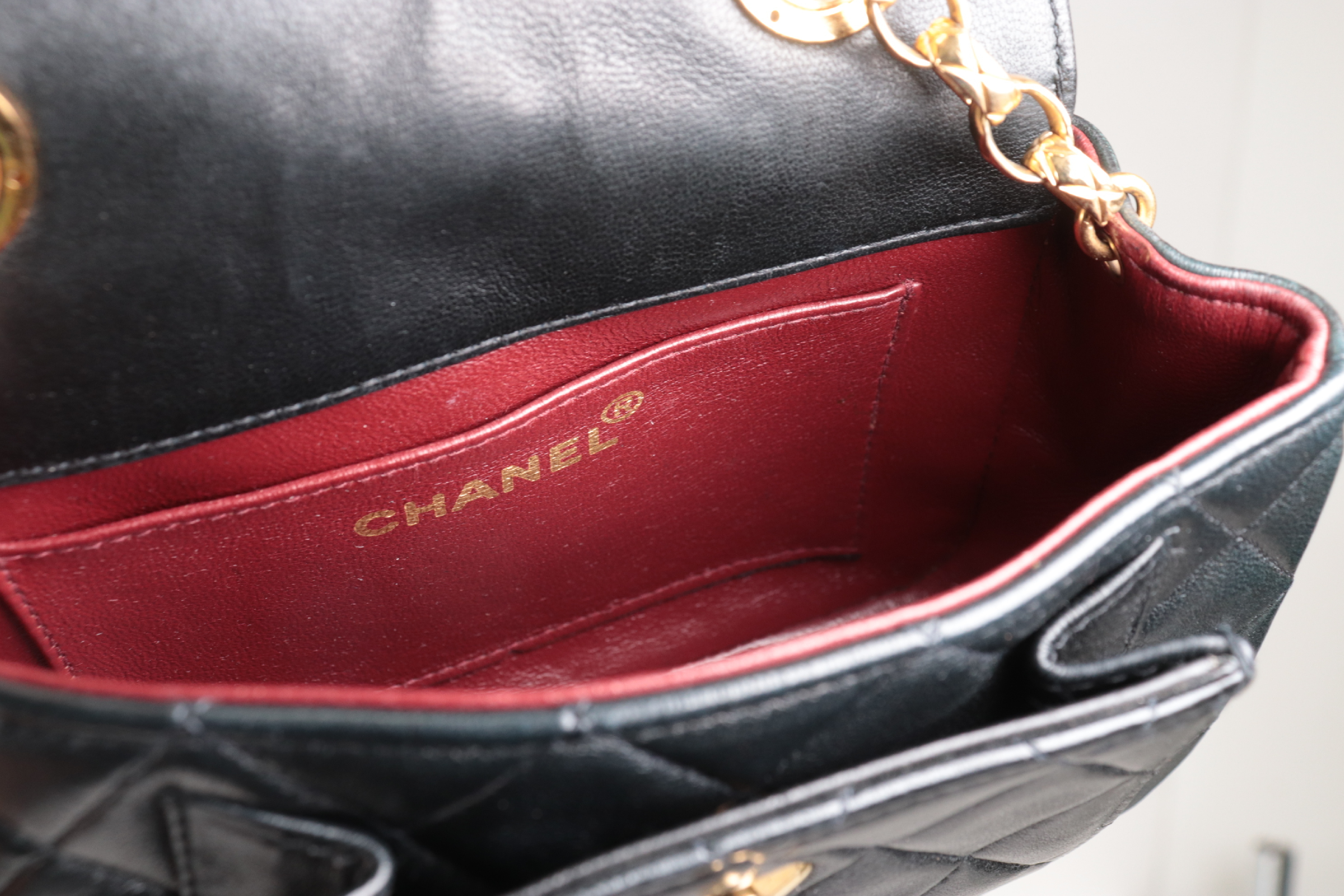 Lambskin Bijou Mini Chain Shoulder Bag (Series 2) — view 8