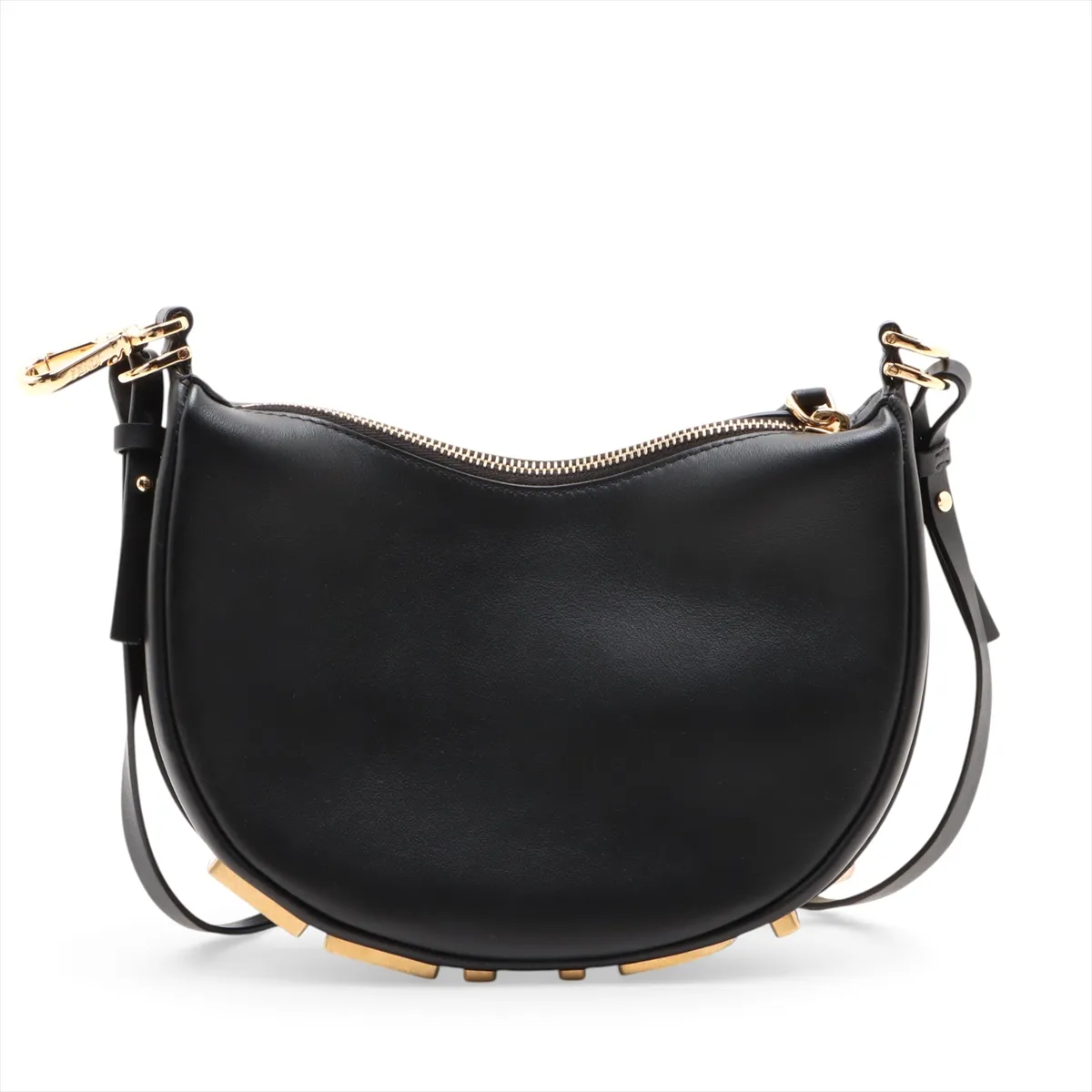 Graphy Mini Leather 2-Way Handbag, Black 8BS081 — view 2