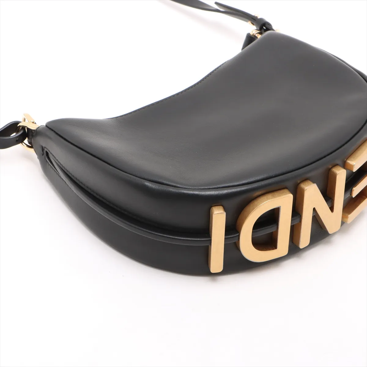 Graphy Mini Leather 2-Way Handbag, Black 8BS081 — view 4