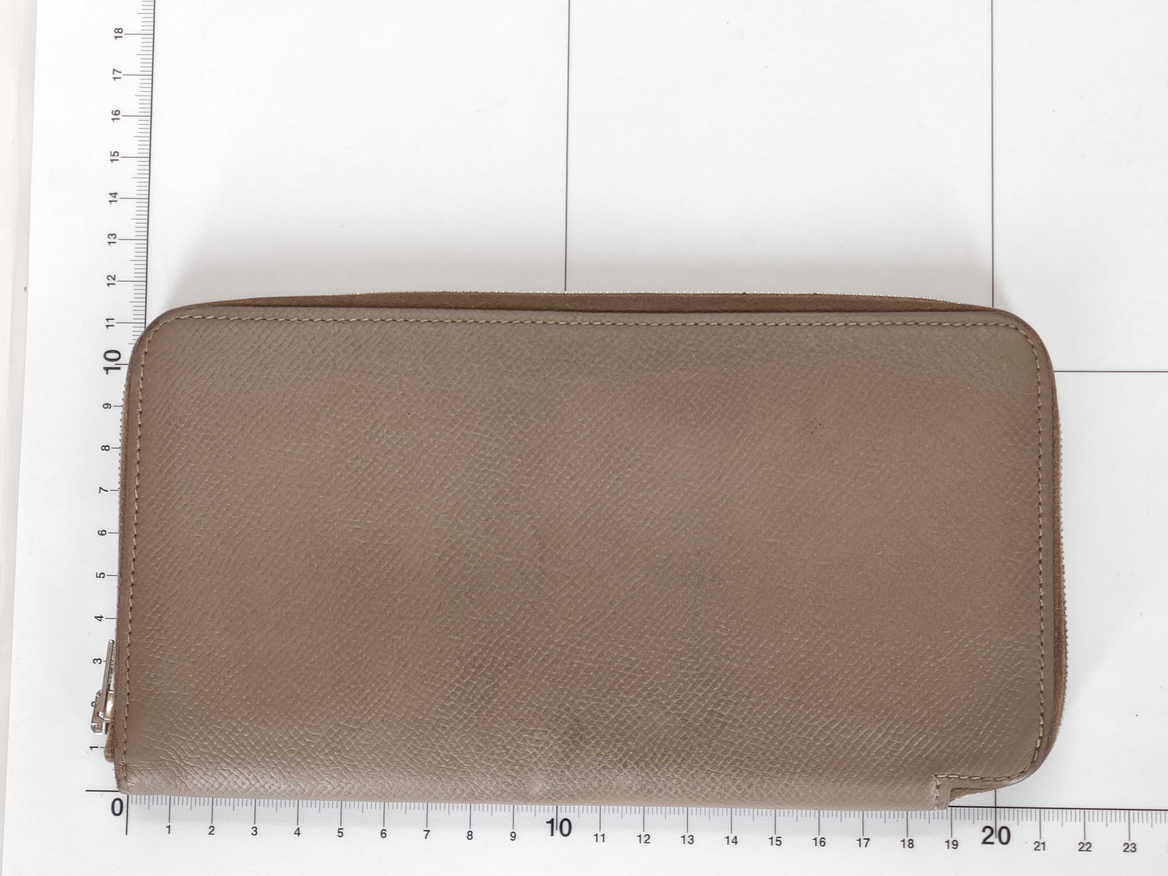 Azap Long Silk In Etoupe Long Wallet O Wallet — view 2