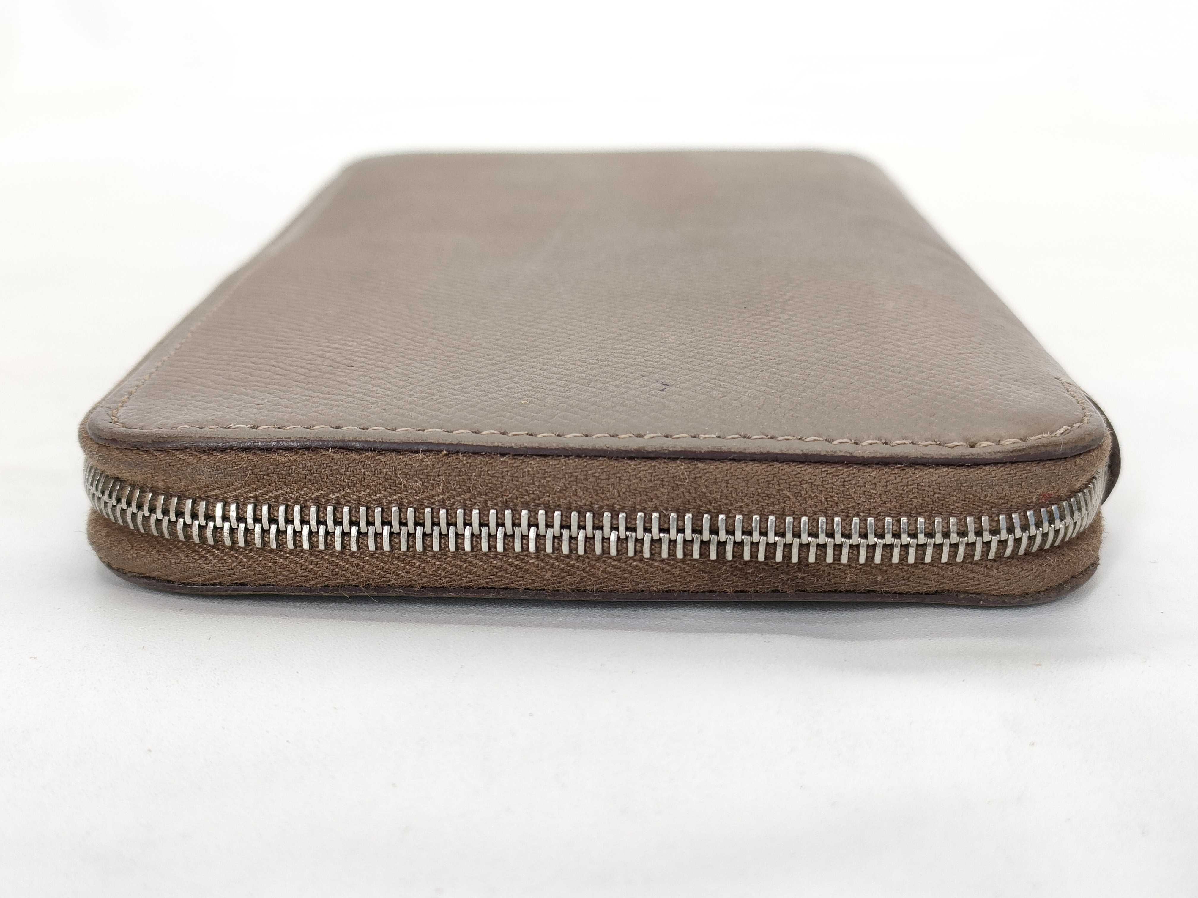 Azap Long Silk In Etoupe Long Wallet O Wallet — view 5