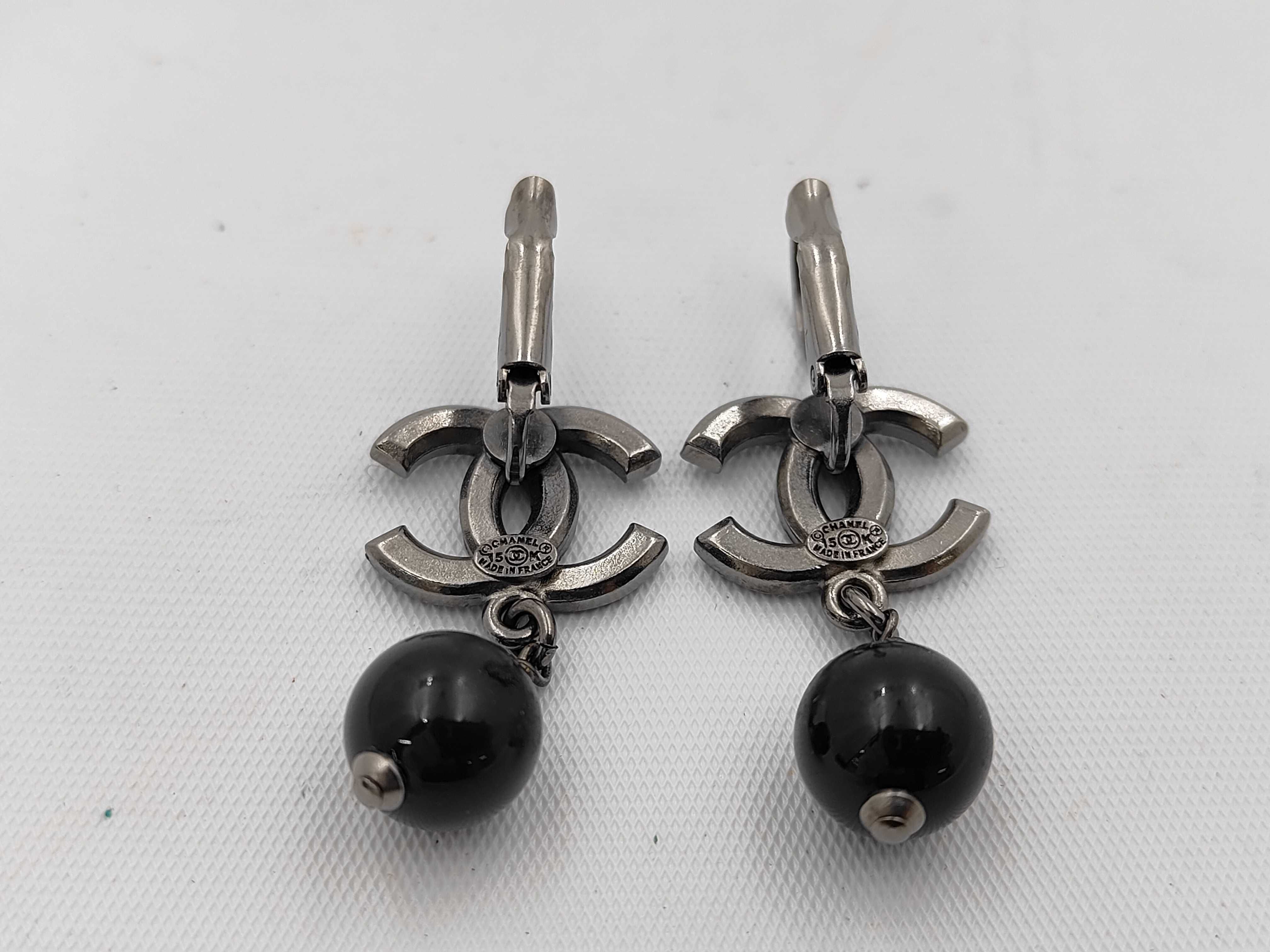 Coco Mark Earrings, 15K Gold — view 2