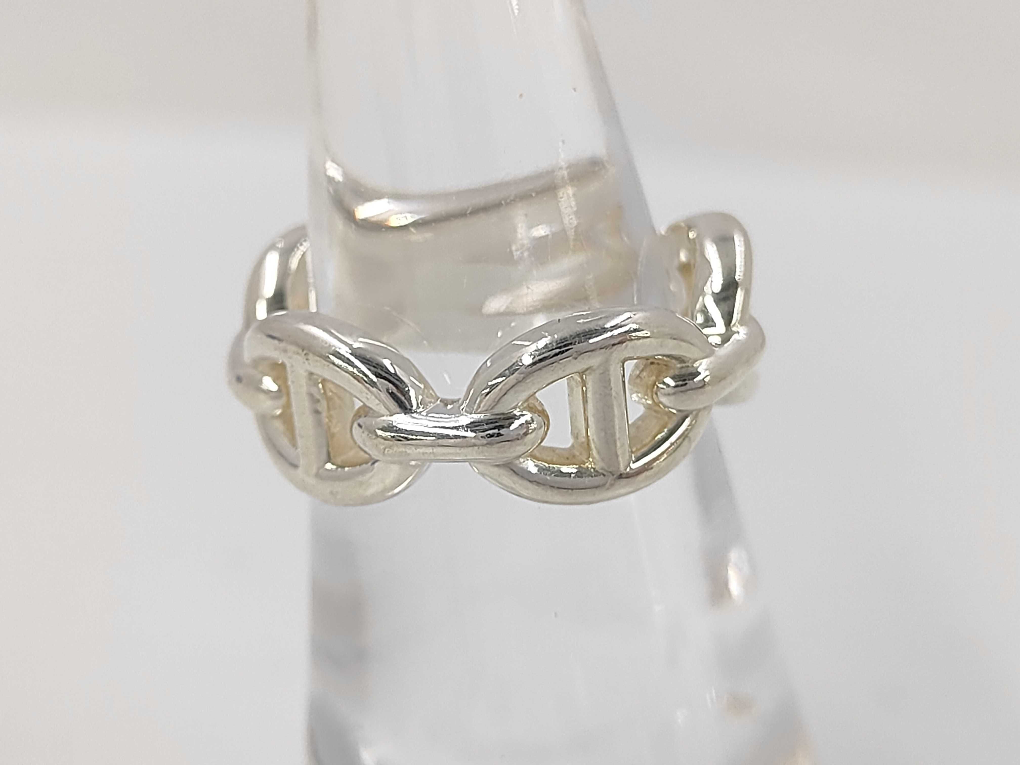 Chaine d'Ancre Enchainée Ring, Sterling Silver 925 Ring — view 3