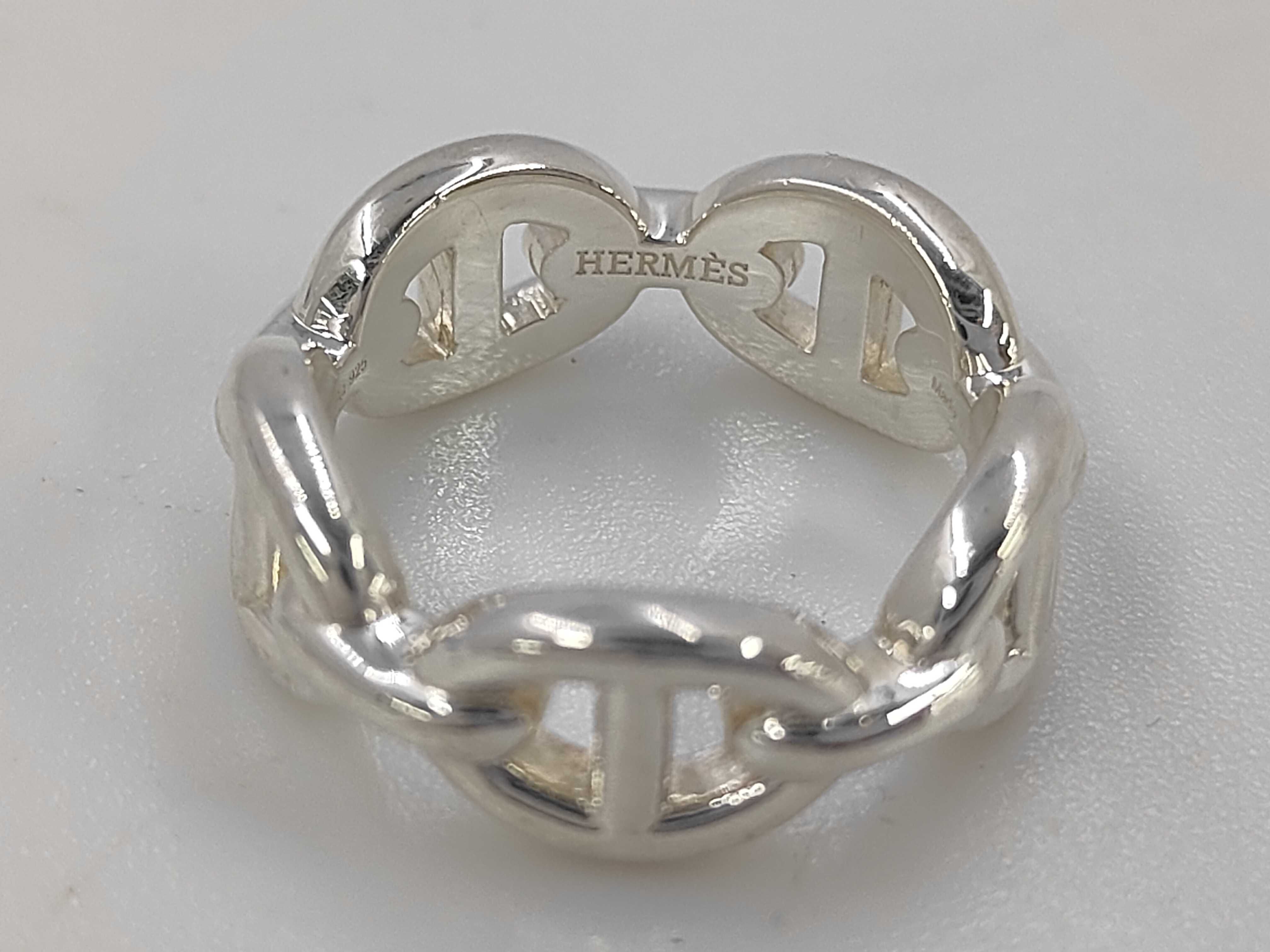Chaine d'Ancre Enchainée Ring, Sterling Silver 925 Ring — view 4