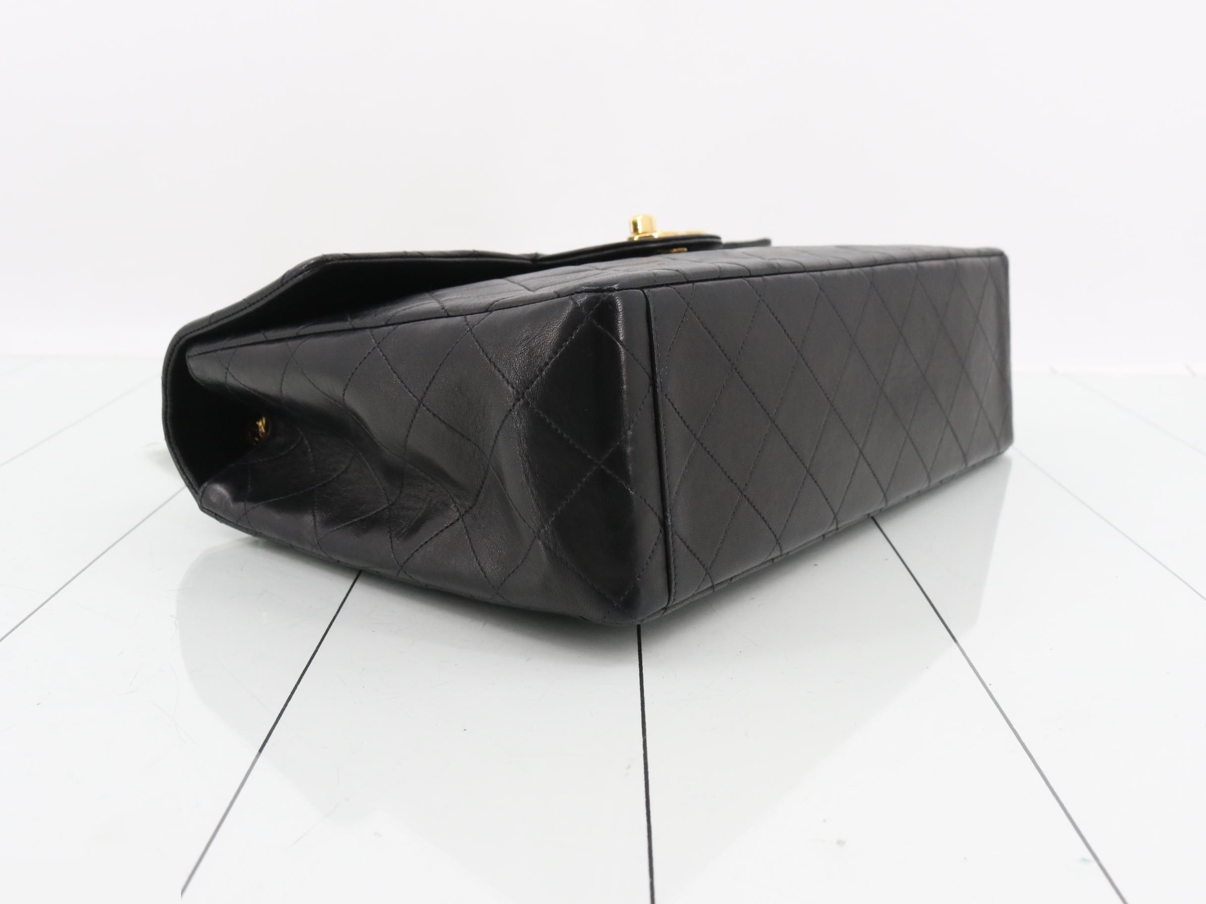 Dekamato 34 Shoulder Bag, Lambskin, Black — view 5
