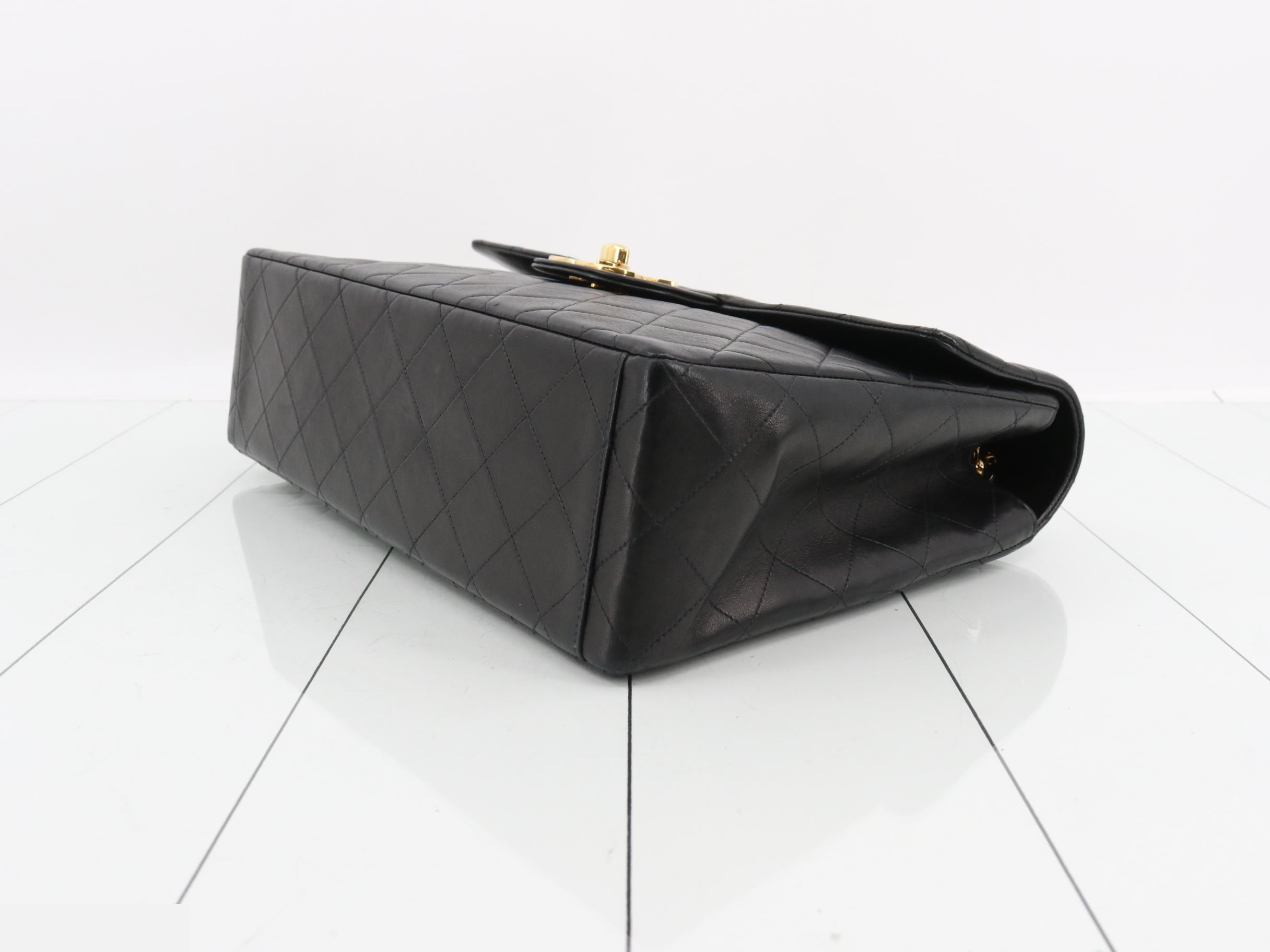 Dekamato 34 Shoulder Bag, Lambskin, Black — view 6
