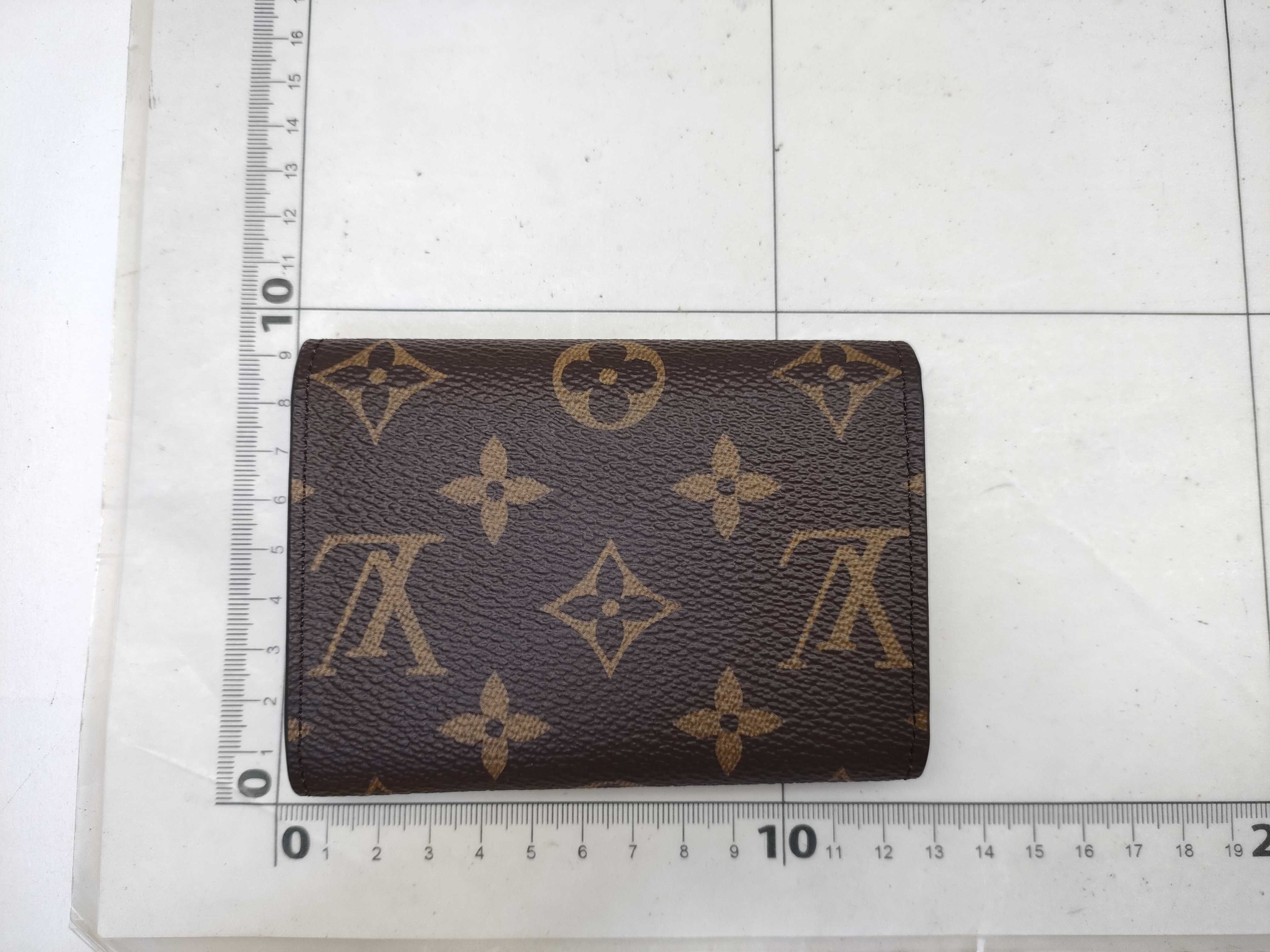 Monogram Louis Vuitton M41939 Monogram Portemonnaie Rosalie Coin Case Card Case Brown Coin Case — view 2