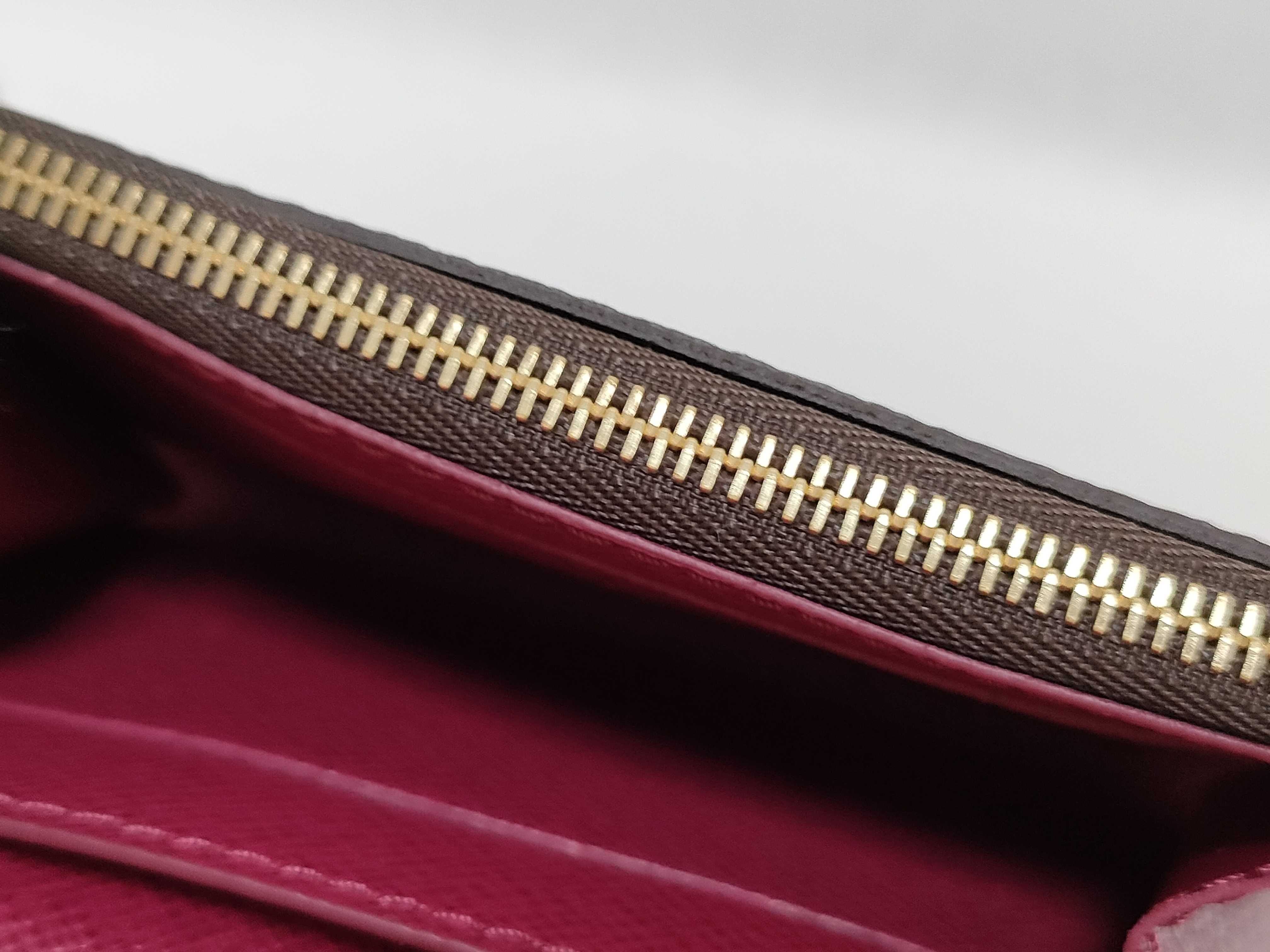 Monogram Louis Vuitton M41939 Monogram Portemonnaie Rosalie Coin Case Card Case Brown Coin Case — view 11