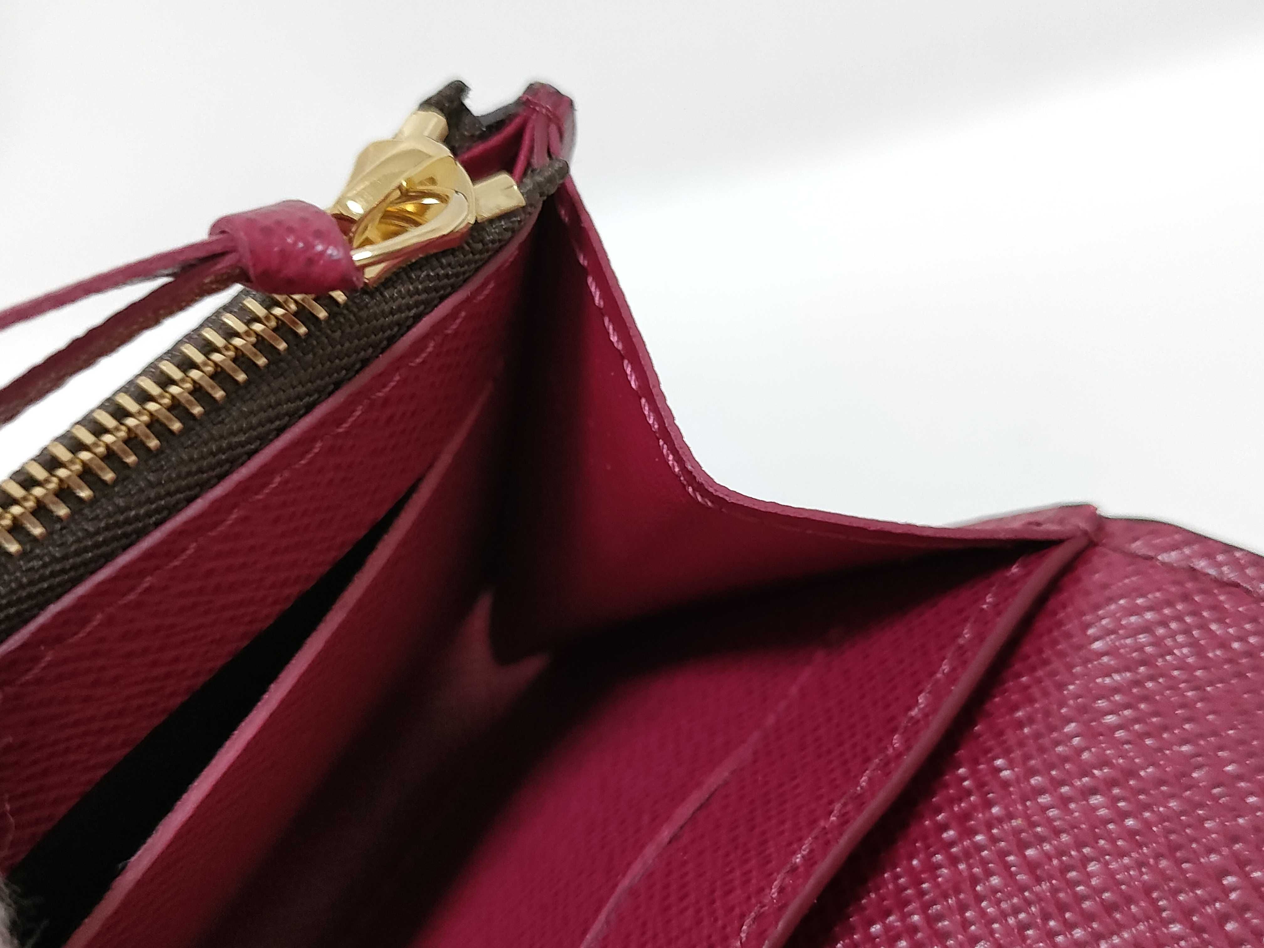 Monogram Louis Vuitton M41939 Monogram Portemonnaie Rosalie Coin Case Card Case Brown Coin Case — view 9