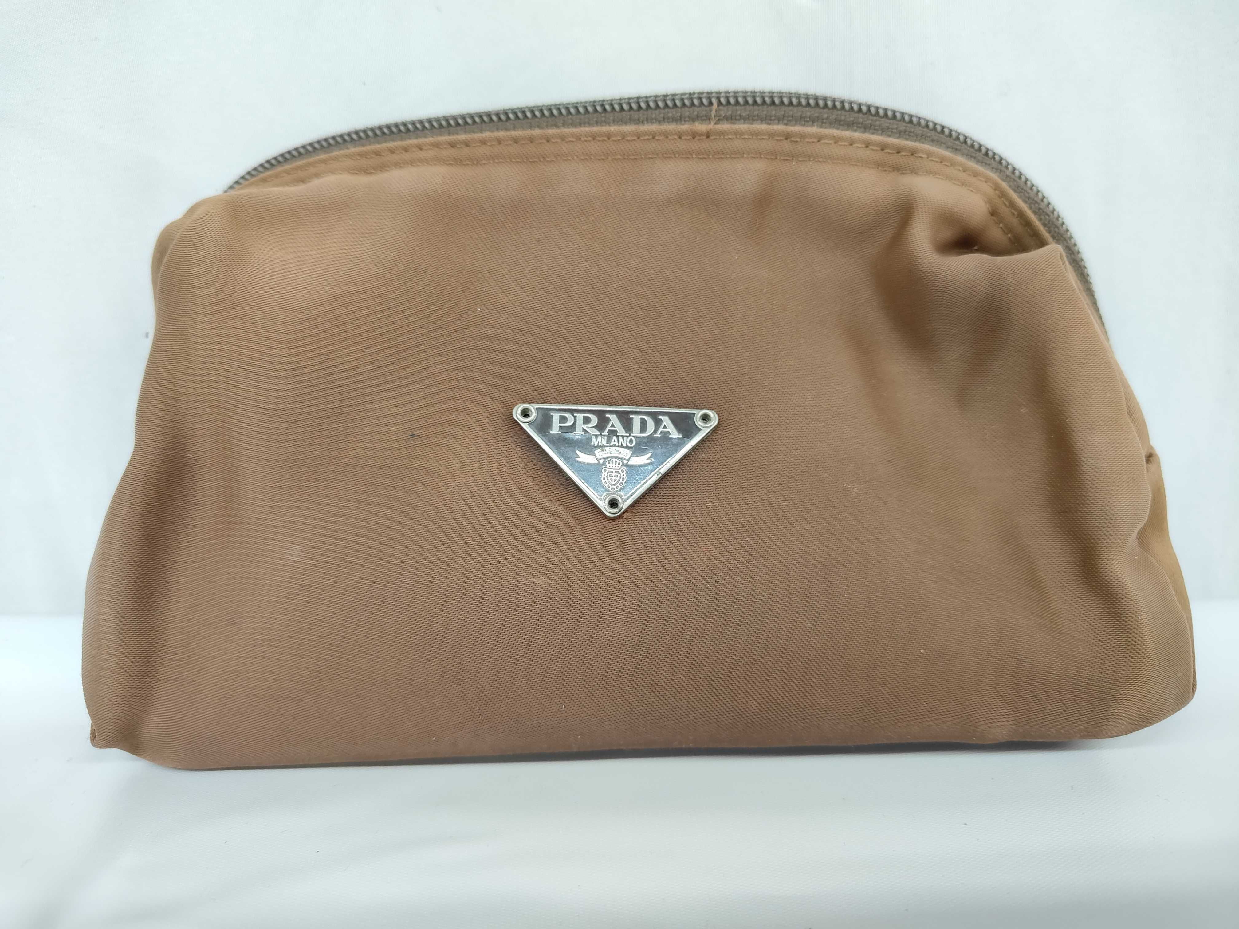Nylon Pouch, Brown Pouch