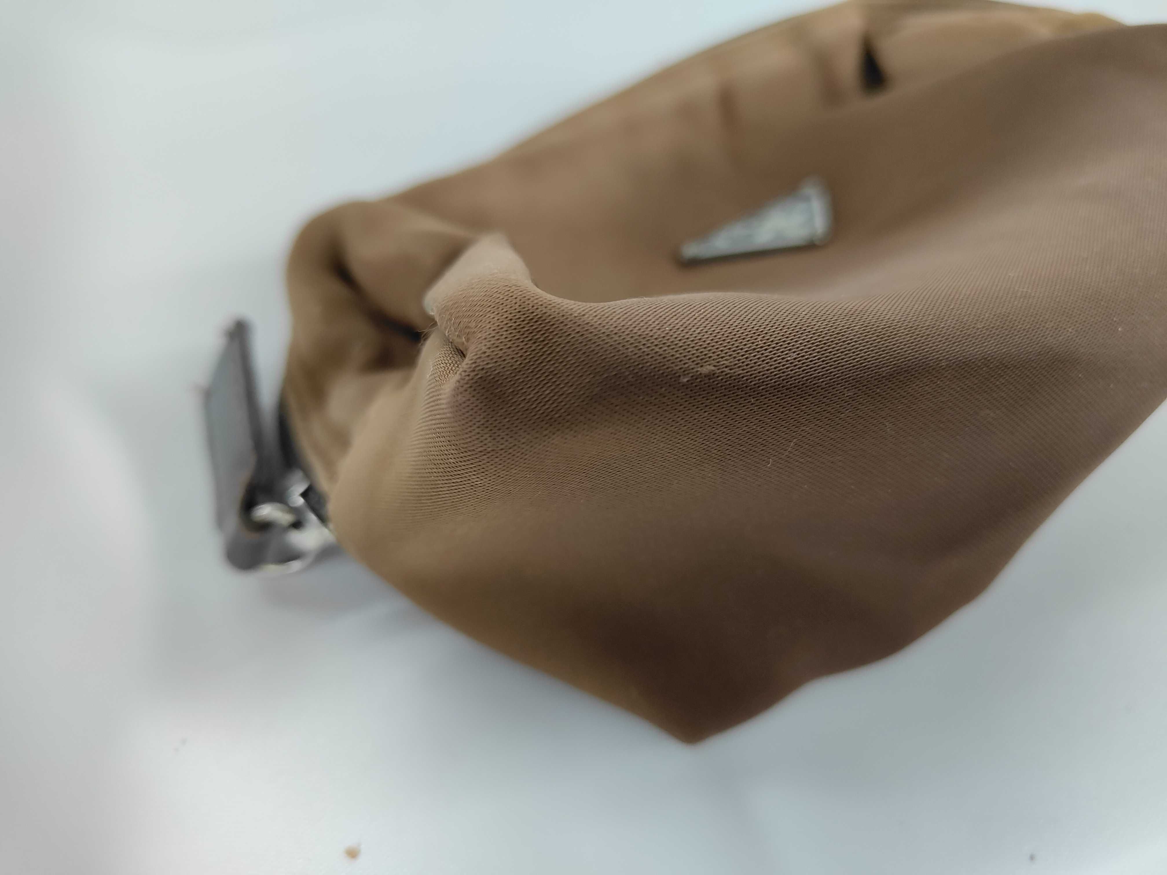 Nylon Pouch, Brown Pouch — view 4