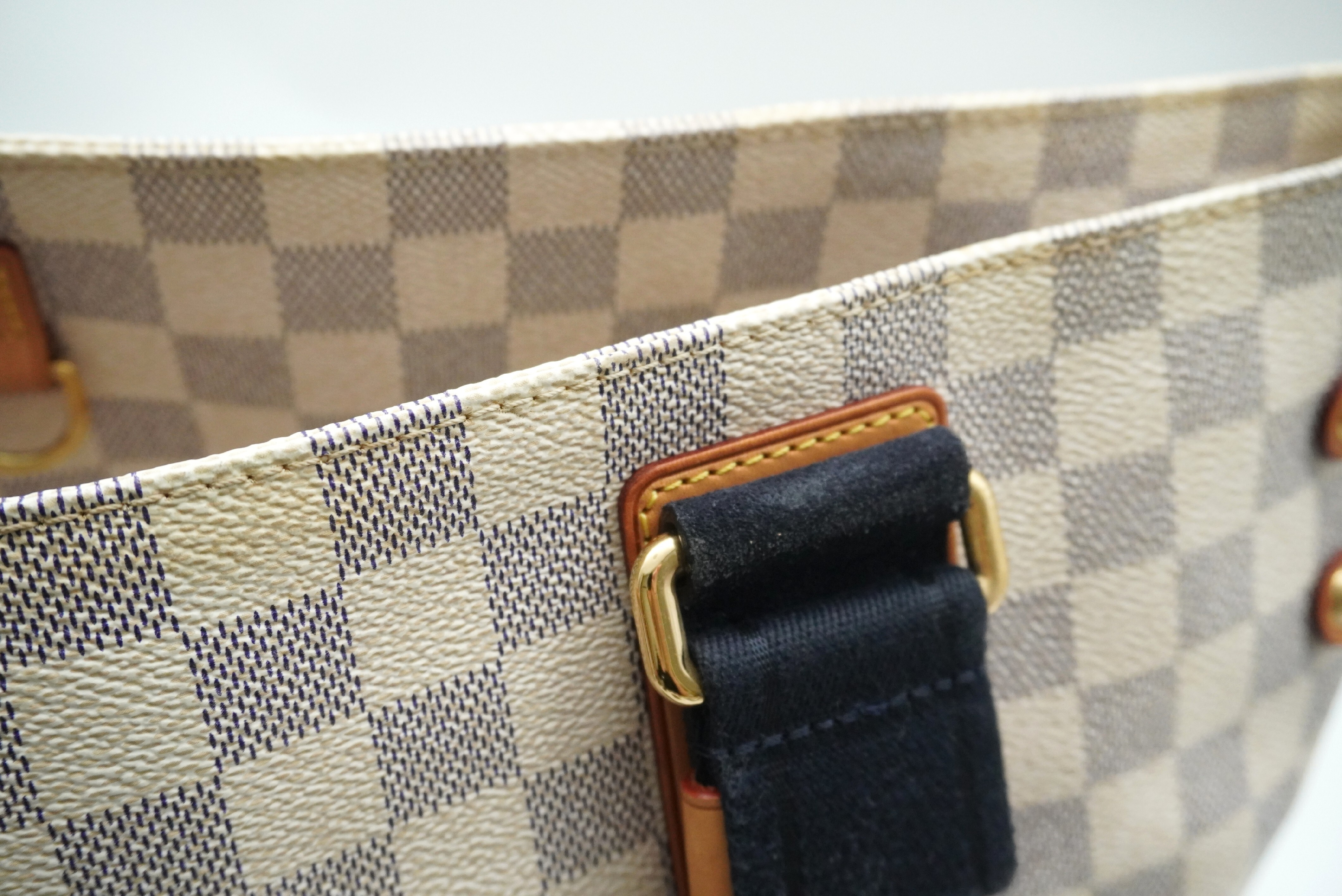 Damier Azur Plan Soleil Cabas PM N41179 Tote Bag — view 11