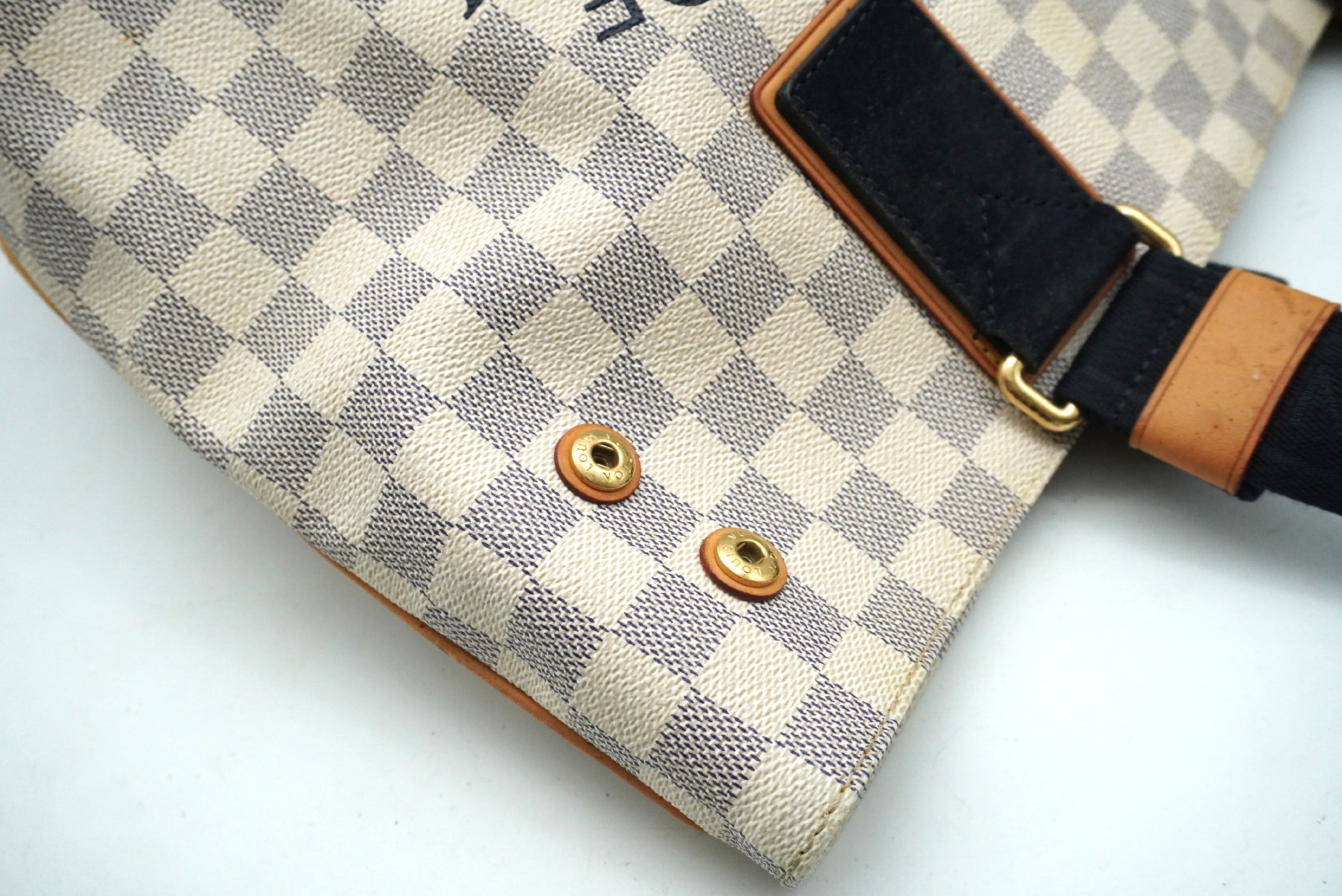 Damier Azur Plan Soleil Cabas PM N41179 Tote Bag — view 8
