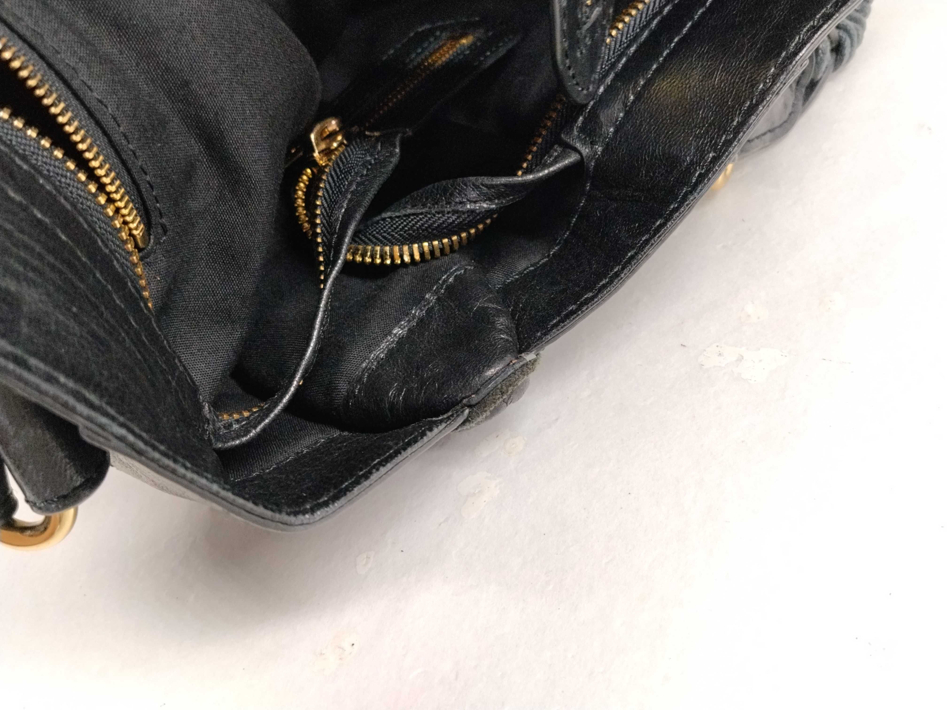 The Giant City Studded Leather Black Handbag — view 13