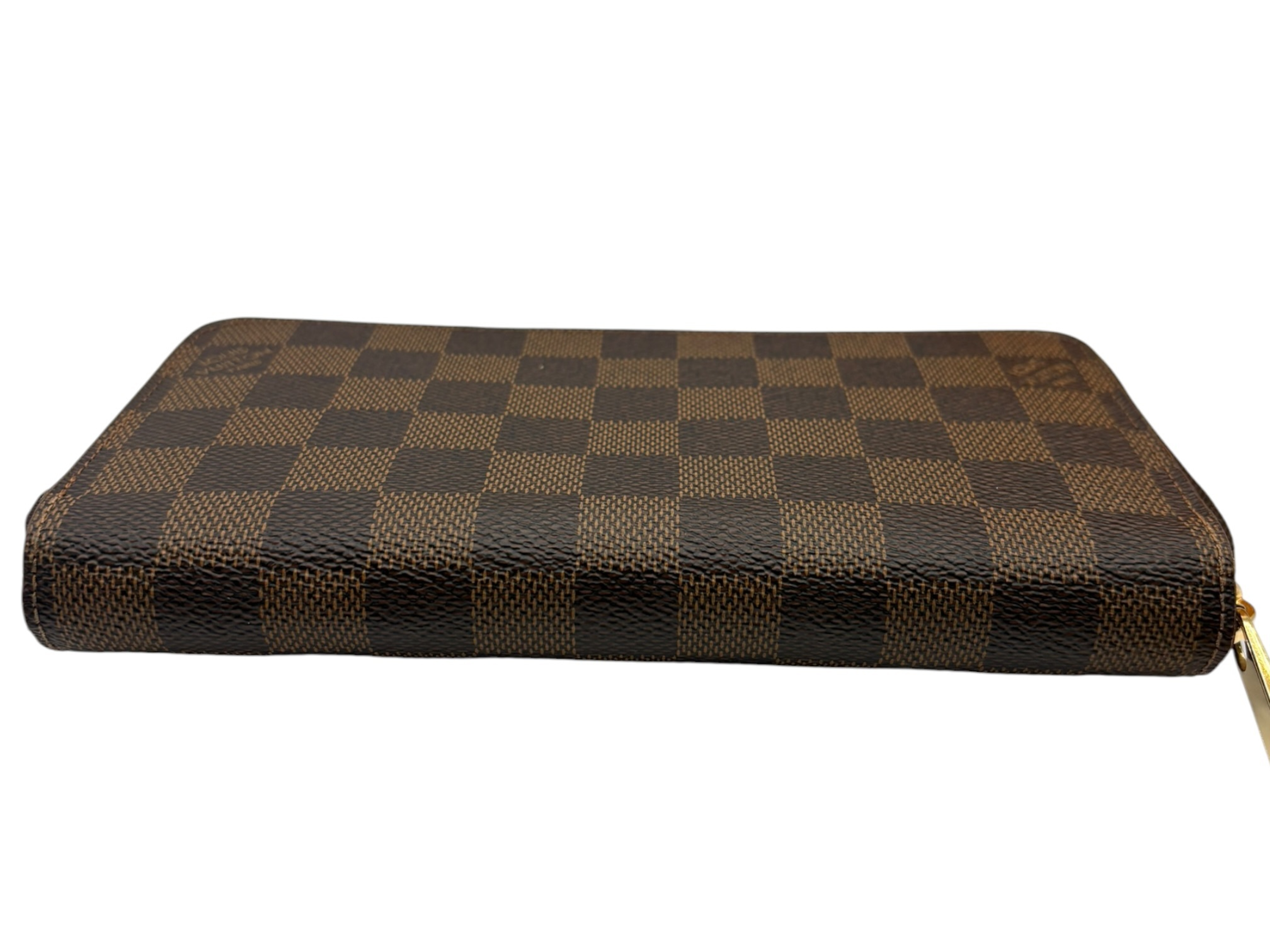 Damier Zippy Wallet N60046 Rose Ballerine Round Zip Wallet — view 2