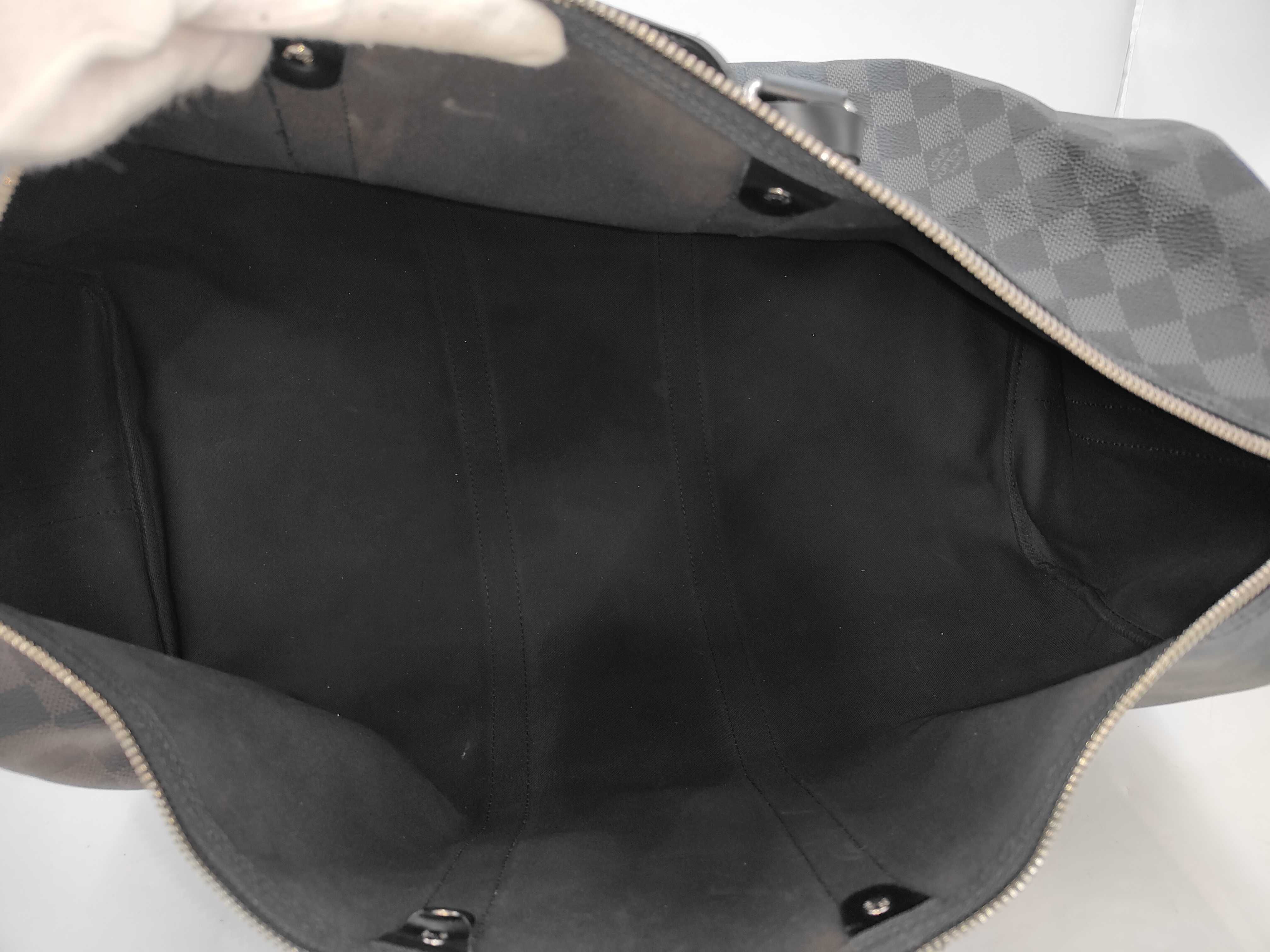 LV Keepall Bandoulière 55 Boston Bag — view 8