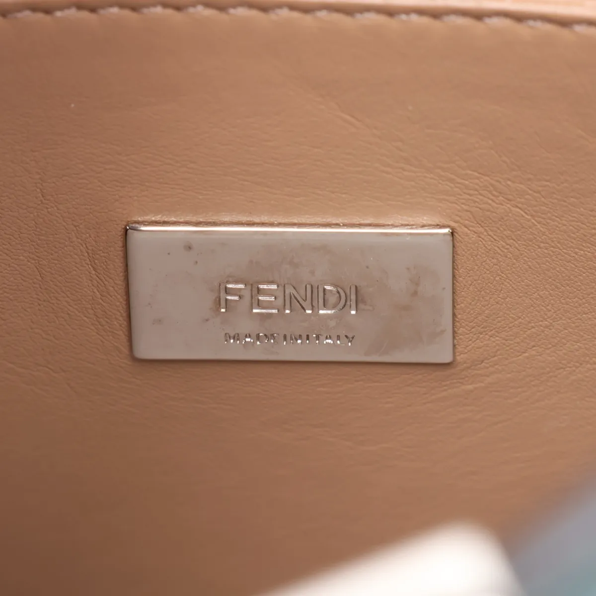 Peekaboo Essentially Leather 2-Way Handbag, Blue, 8BN302 — view 11