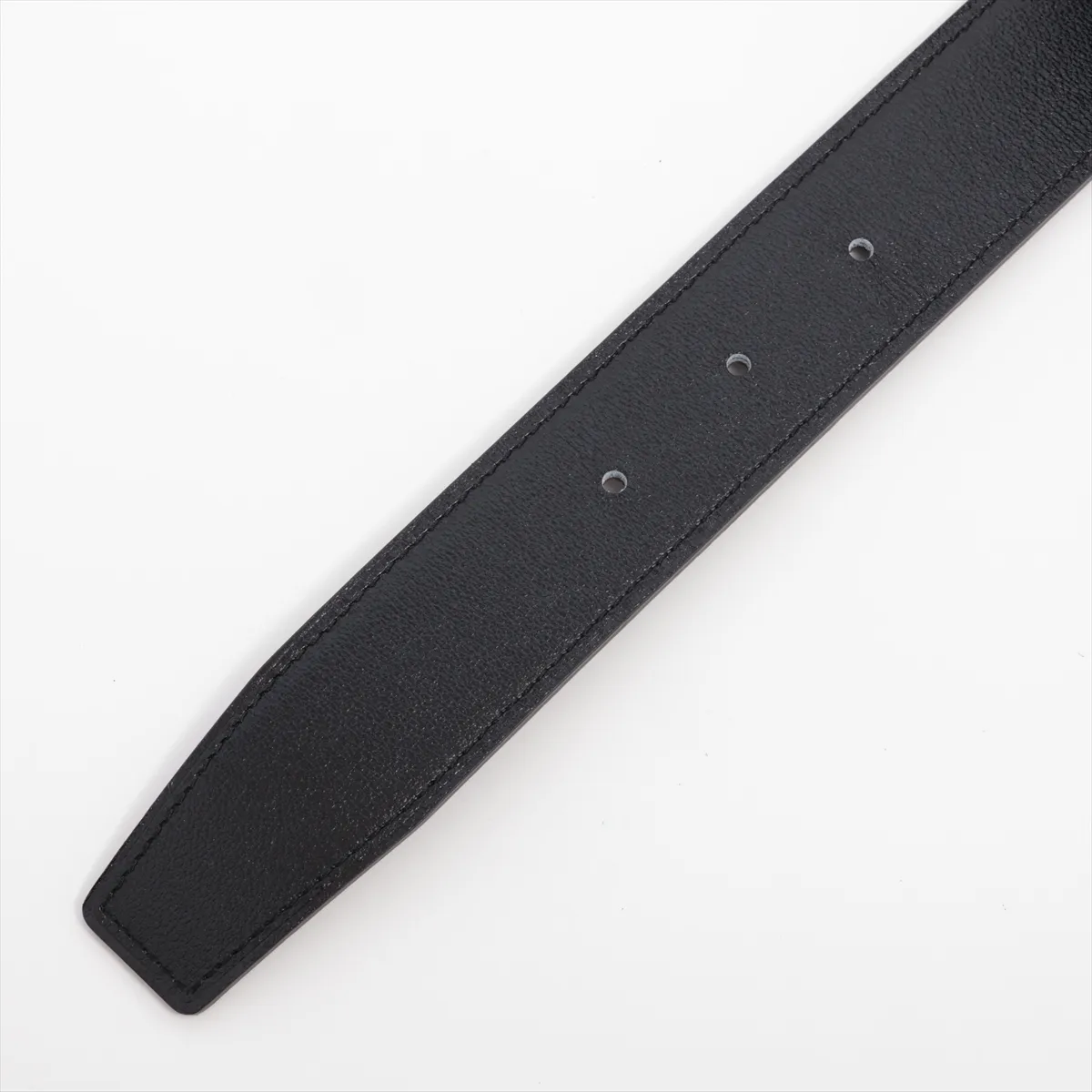 Etrier W stamp: 2024 Belt 110 Leather Black x Brown — view 3