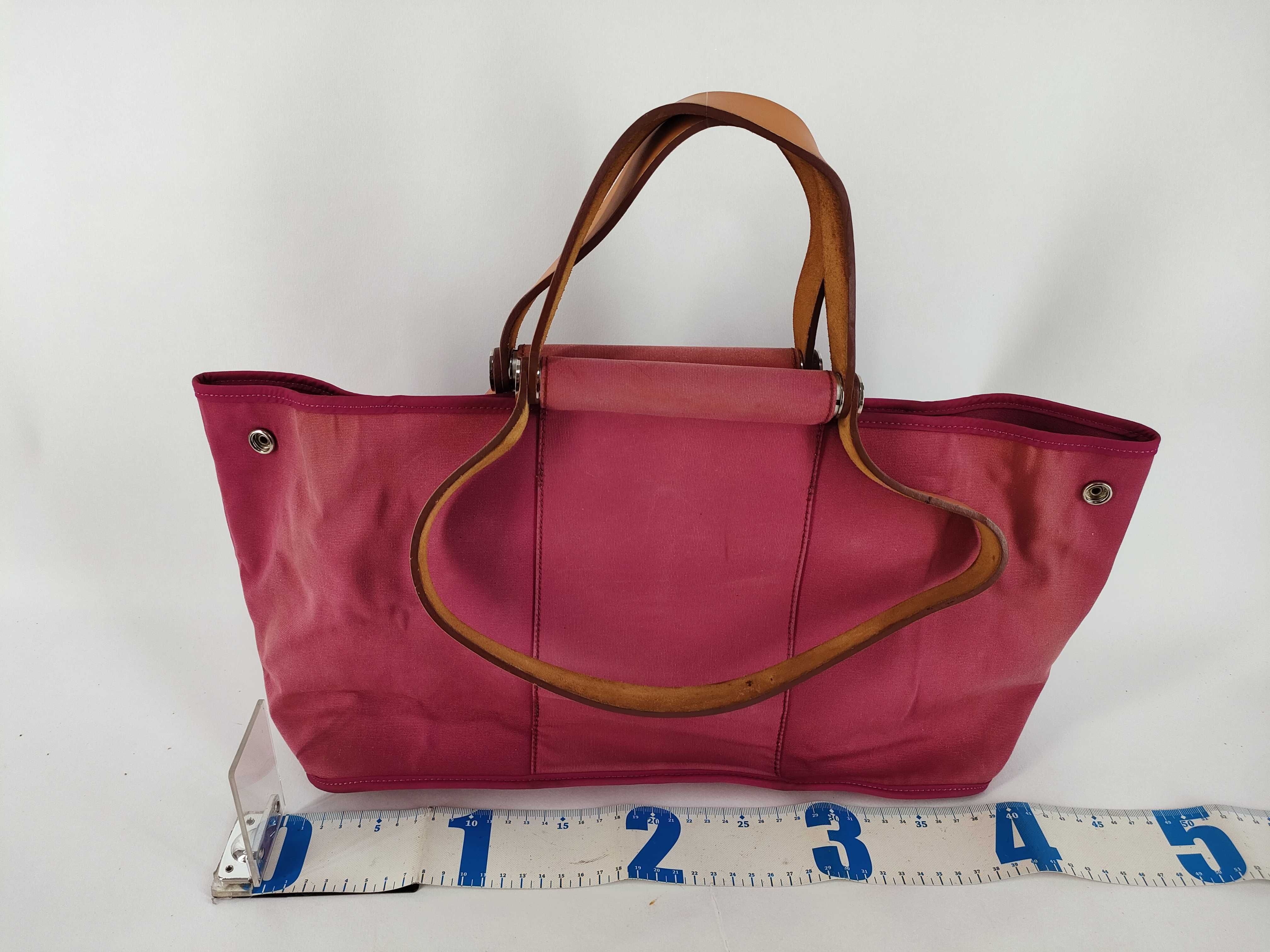 Elan PM 2-Way Bag, Pink x Brown Handbag — view 2